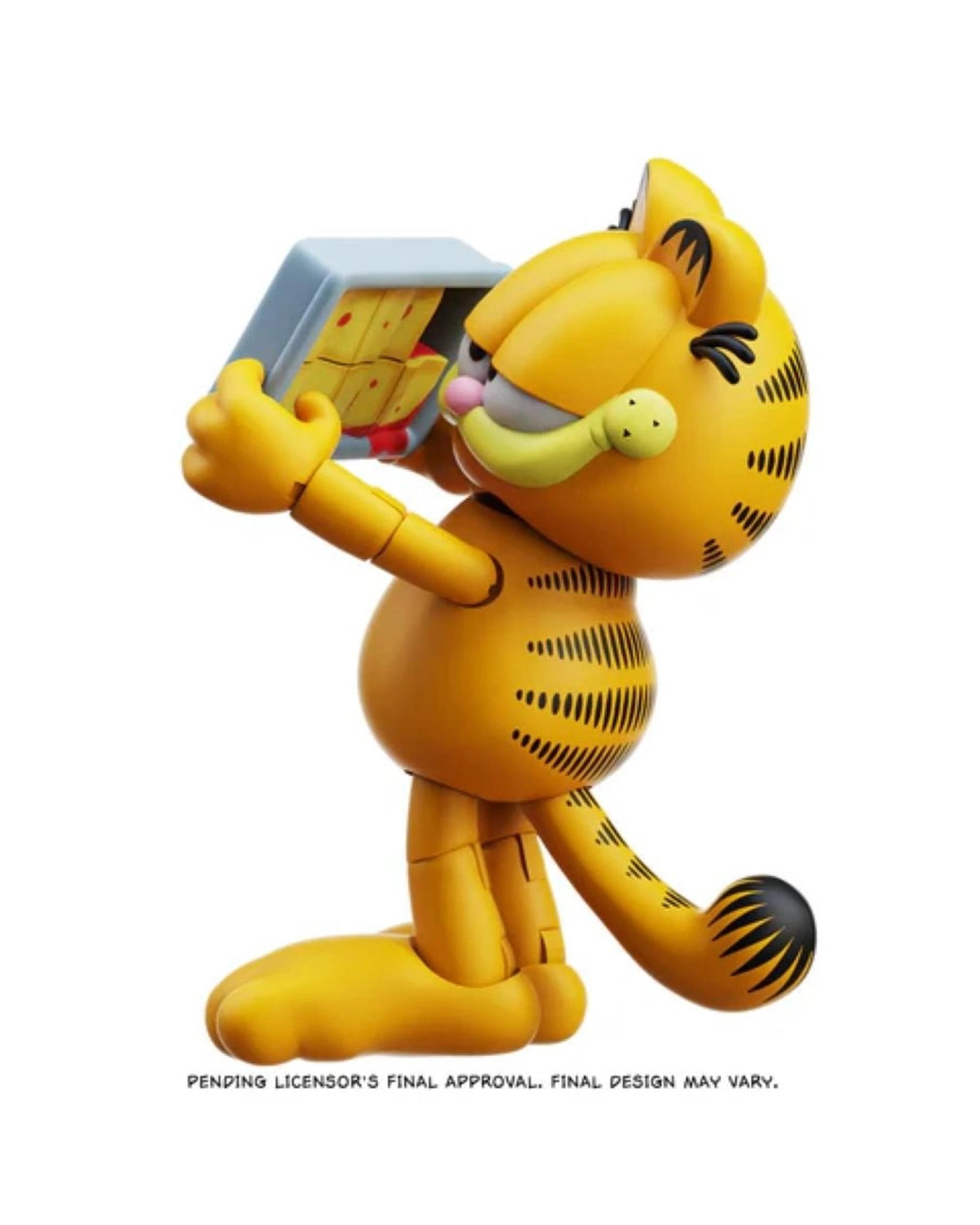 4 Garfield Garfield 4 inch Articulated Figure, 4 of 4
