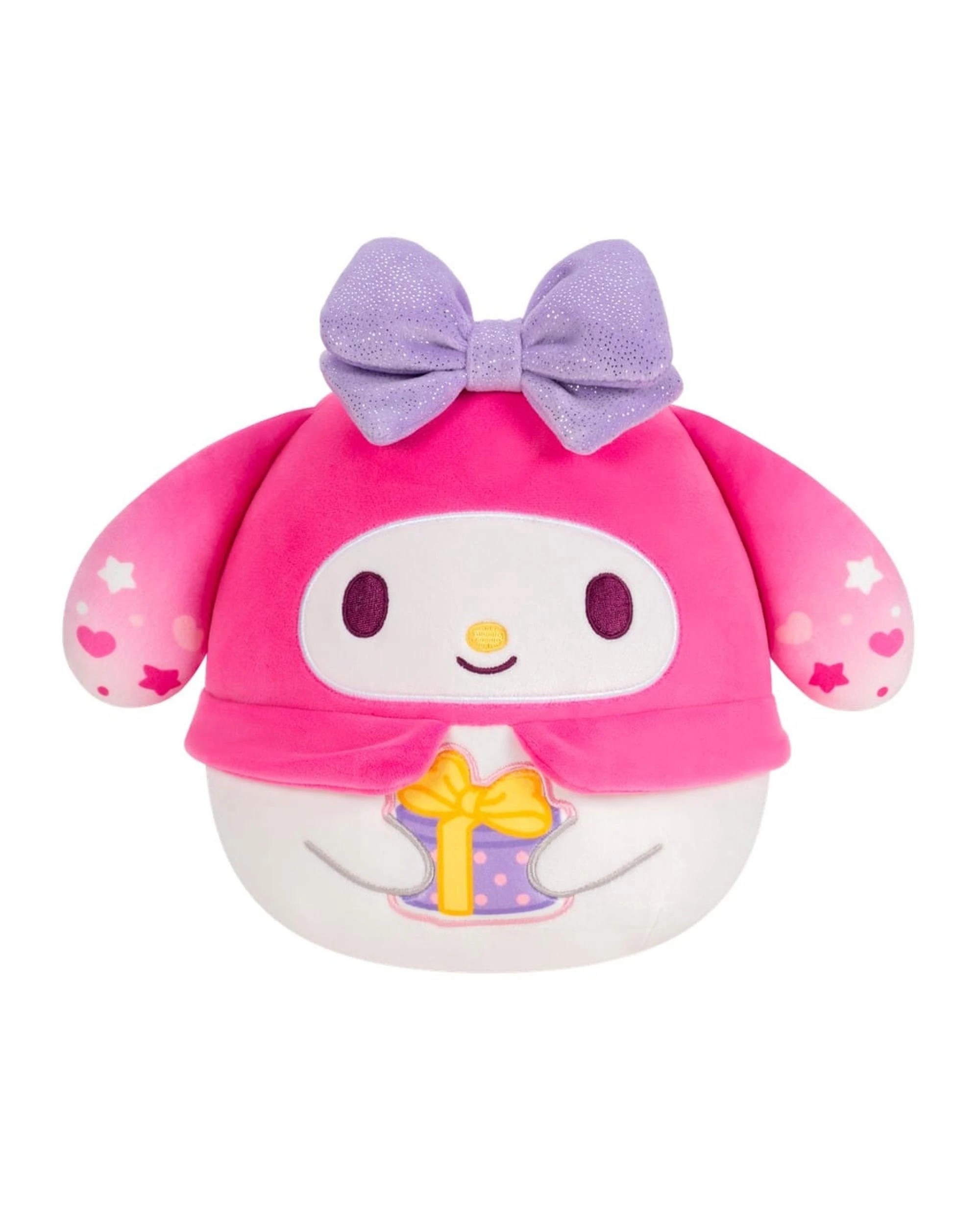 2 Squishmallows Sanrio My Melody 50th Anniversary My Melody with Present 8 inch Plush, 2 of 5