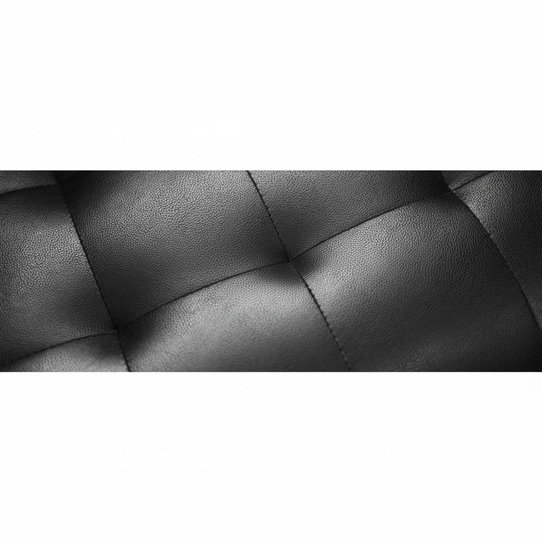 3 Artiss Sofa Bed Couch 188CM  PU Leather - Black, 3 of 7