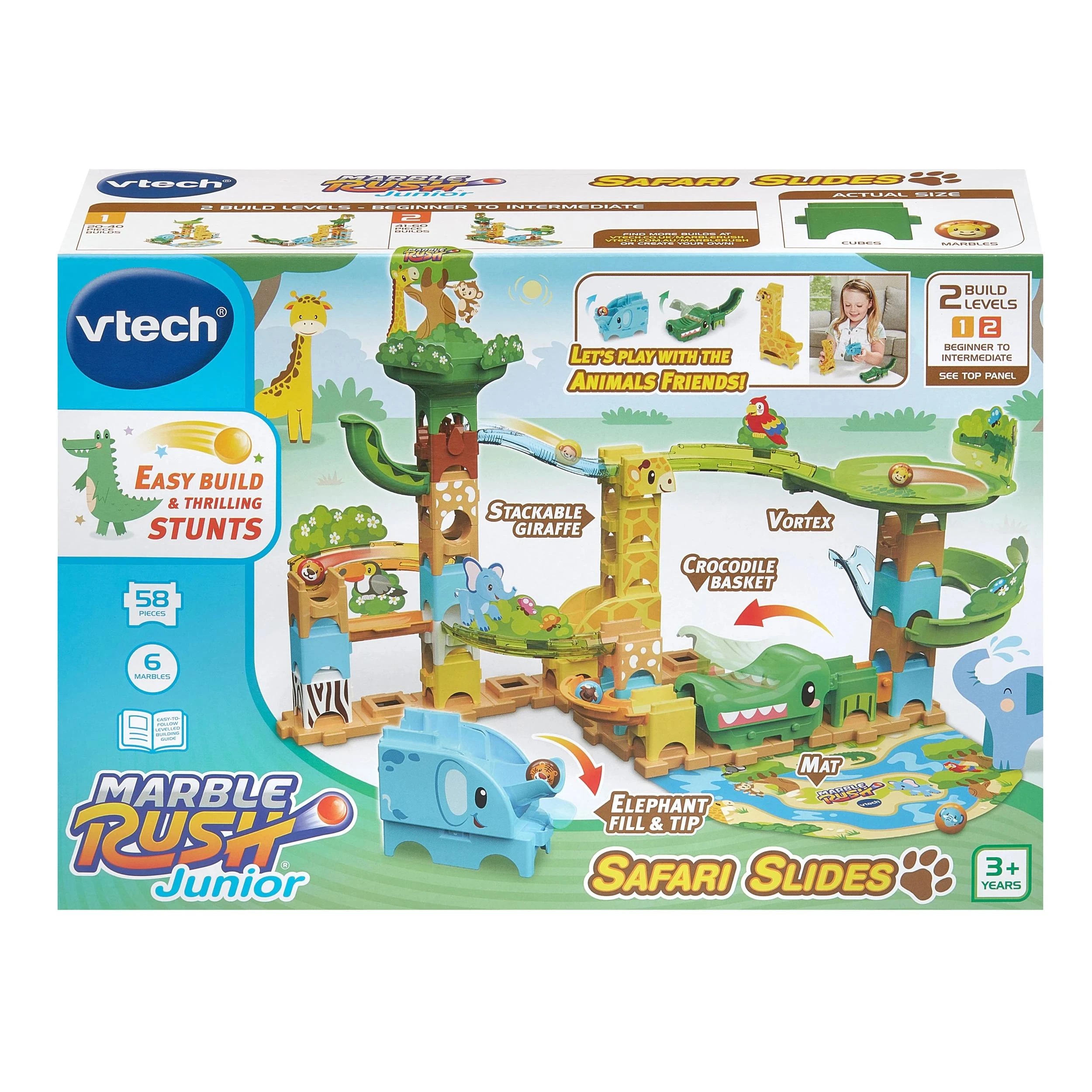 1 VTech Marble Rush Junior Safari Slides - Multi, 1 of 4