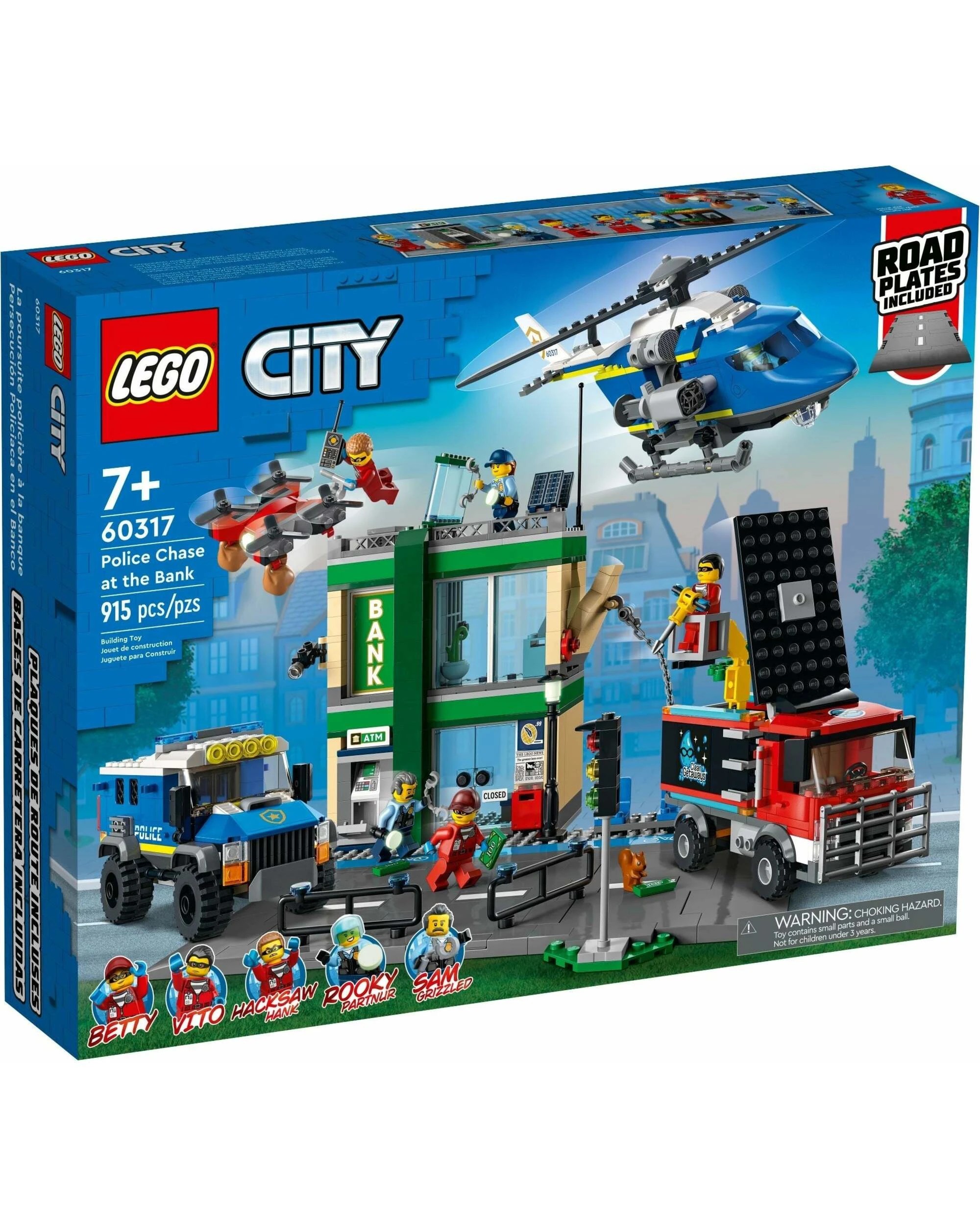 1 LEGO 60317 City Police Chase at the Bank Heist, 1 of 5
