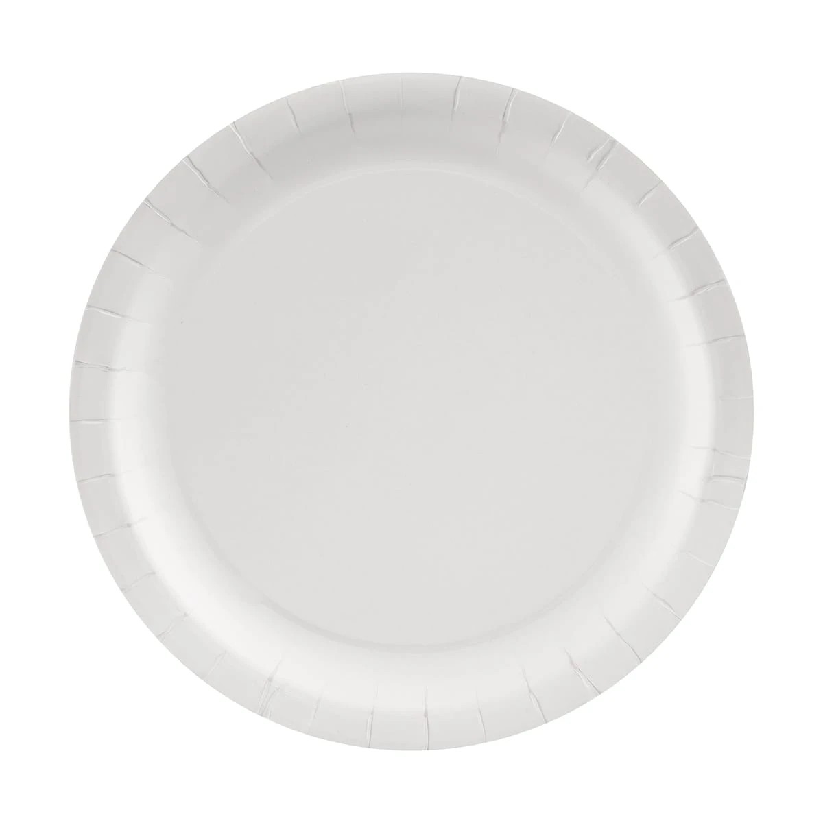 6 50 Piece White Round Paper Plates, 6 of 7