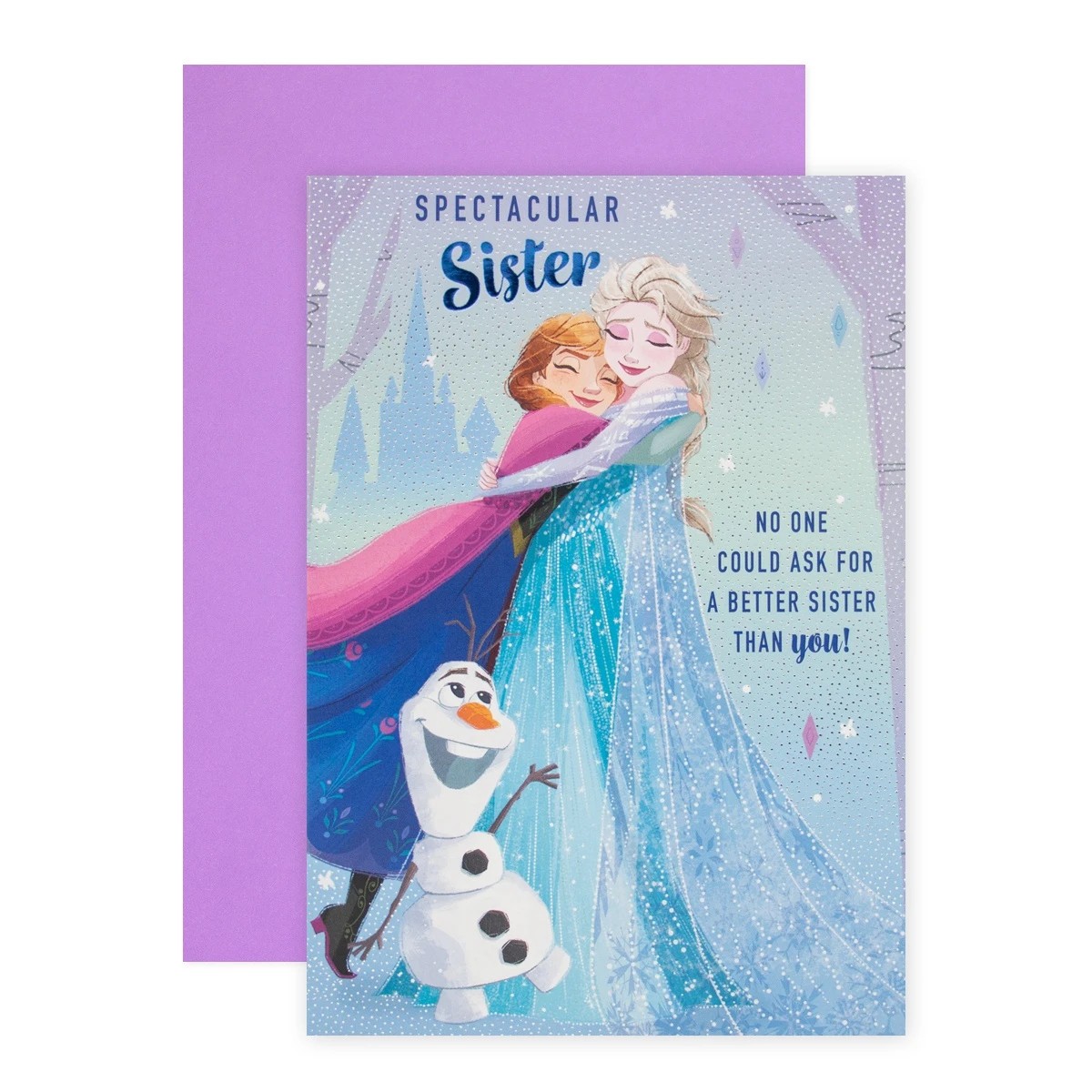 1 Sister Card - Frozen with Elsa & Anna, 1 of 3
