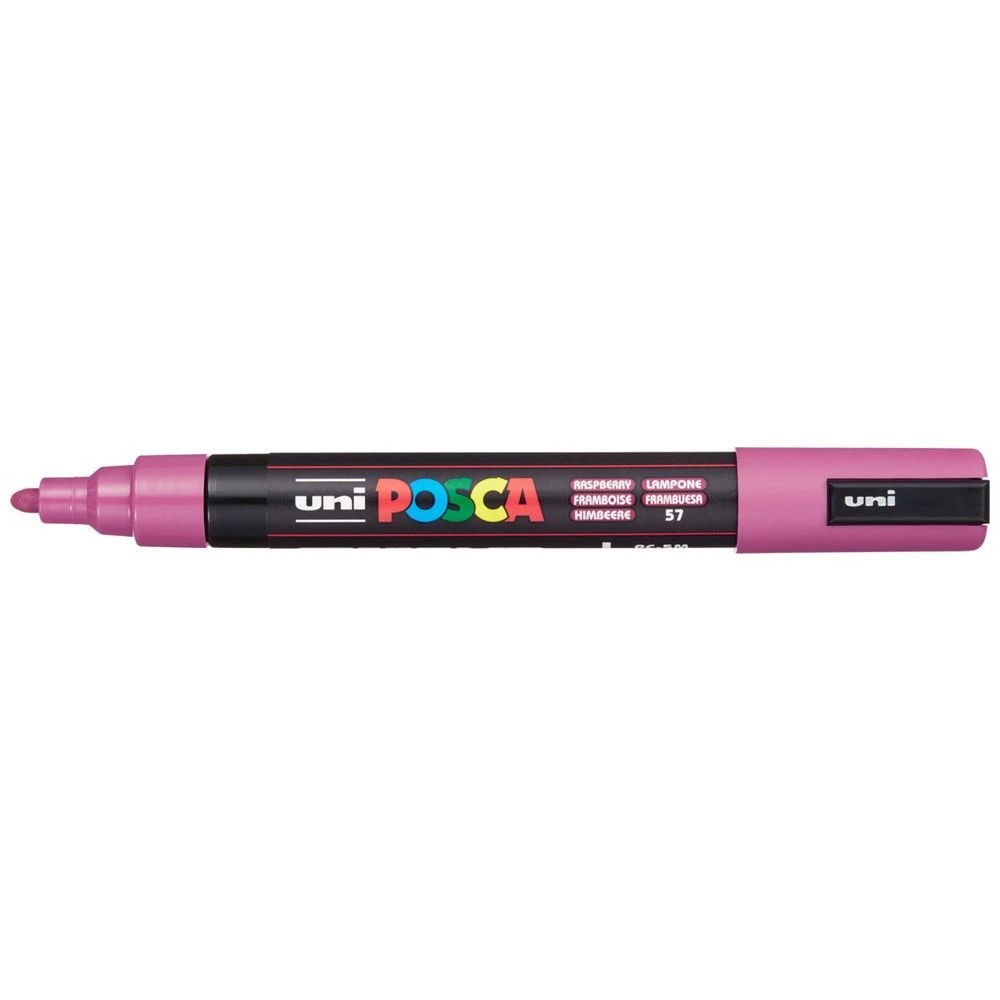 1 POSCA PC-5M Paint Marker Raspberry, 1 of 2