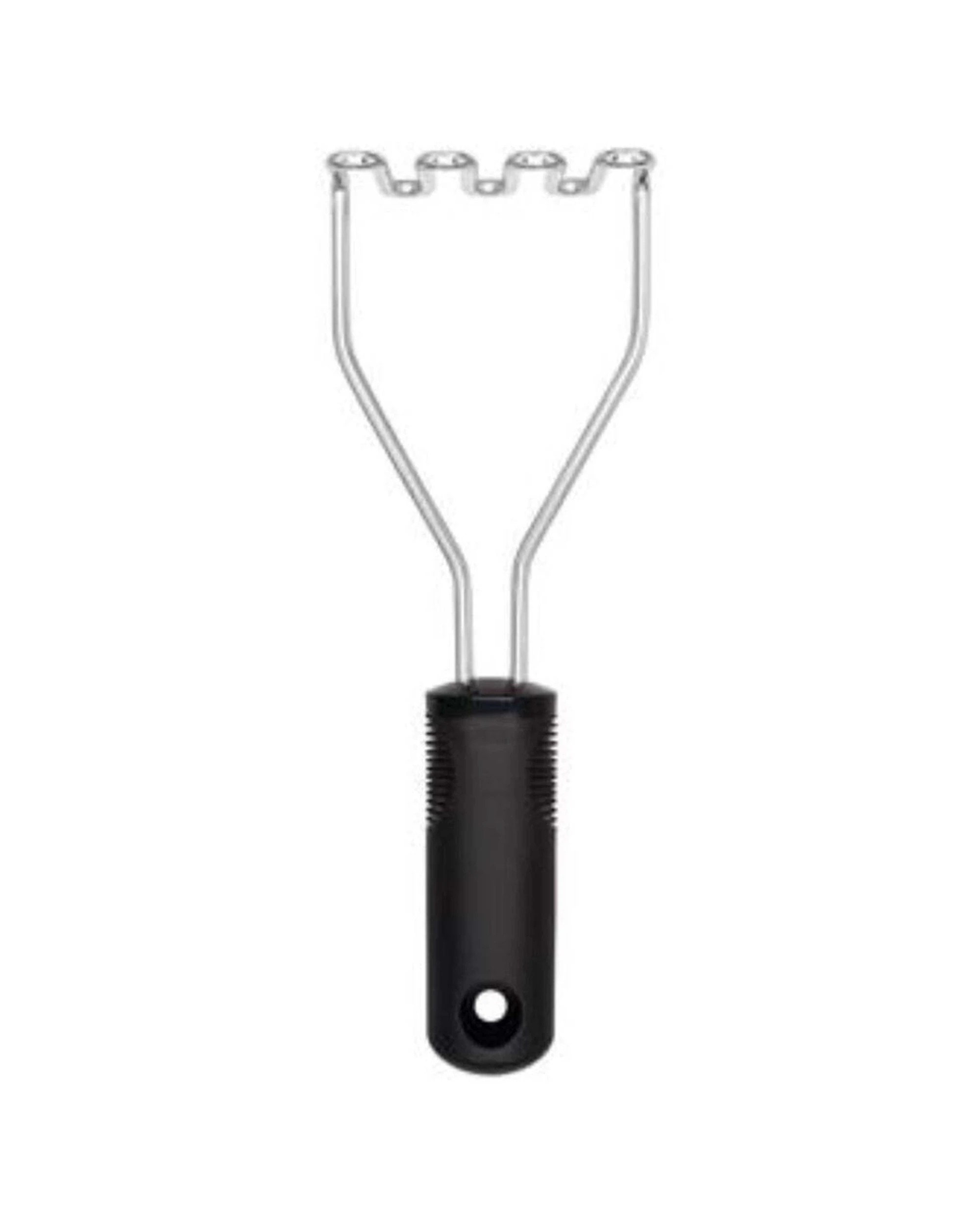 1 Oxo Good Grips Stainless Steel Potato Masher Non-Slip Ergonomic Handle - Black, 1 of 1