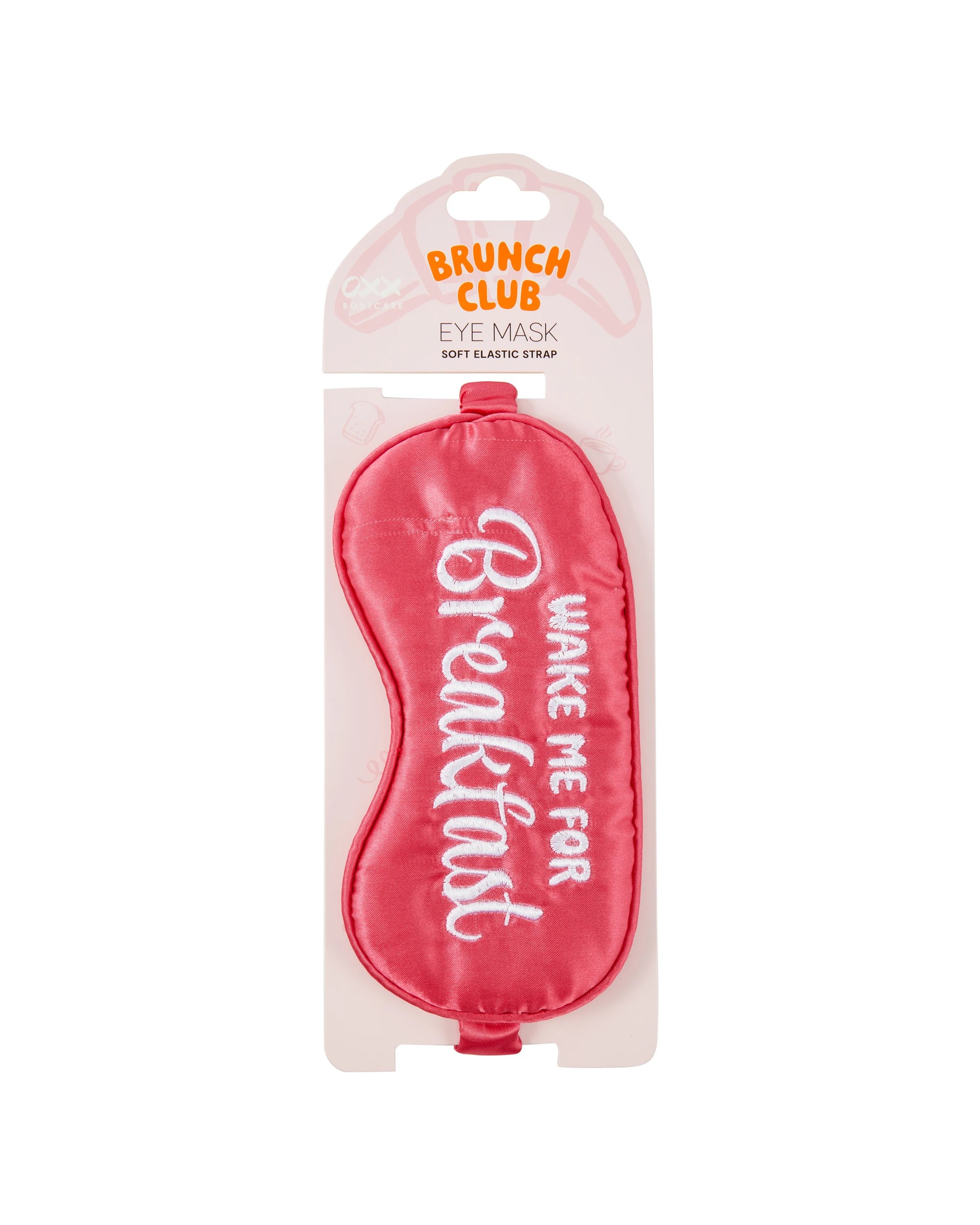 4 OXX Bodycare Brunch Club Eye Mask - Pink and White, 4 of 4