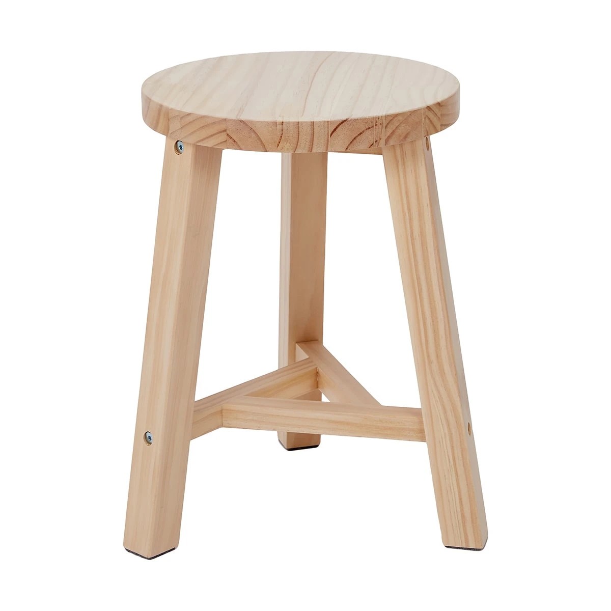 2 Short Timber Stool, 2 of 7