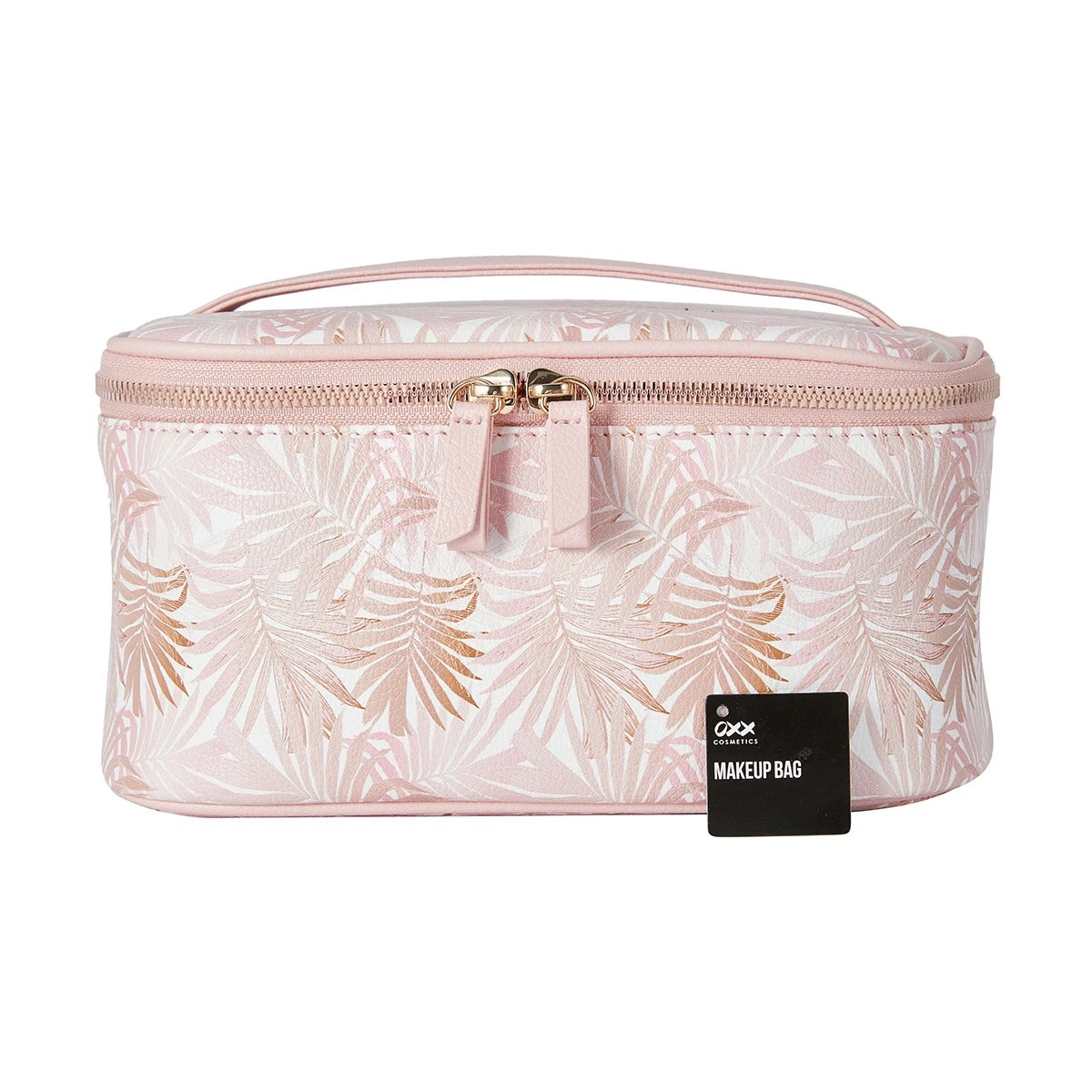 7 OXX Cosmetics Makeup Bag - Pink Palm, 7 of 7