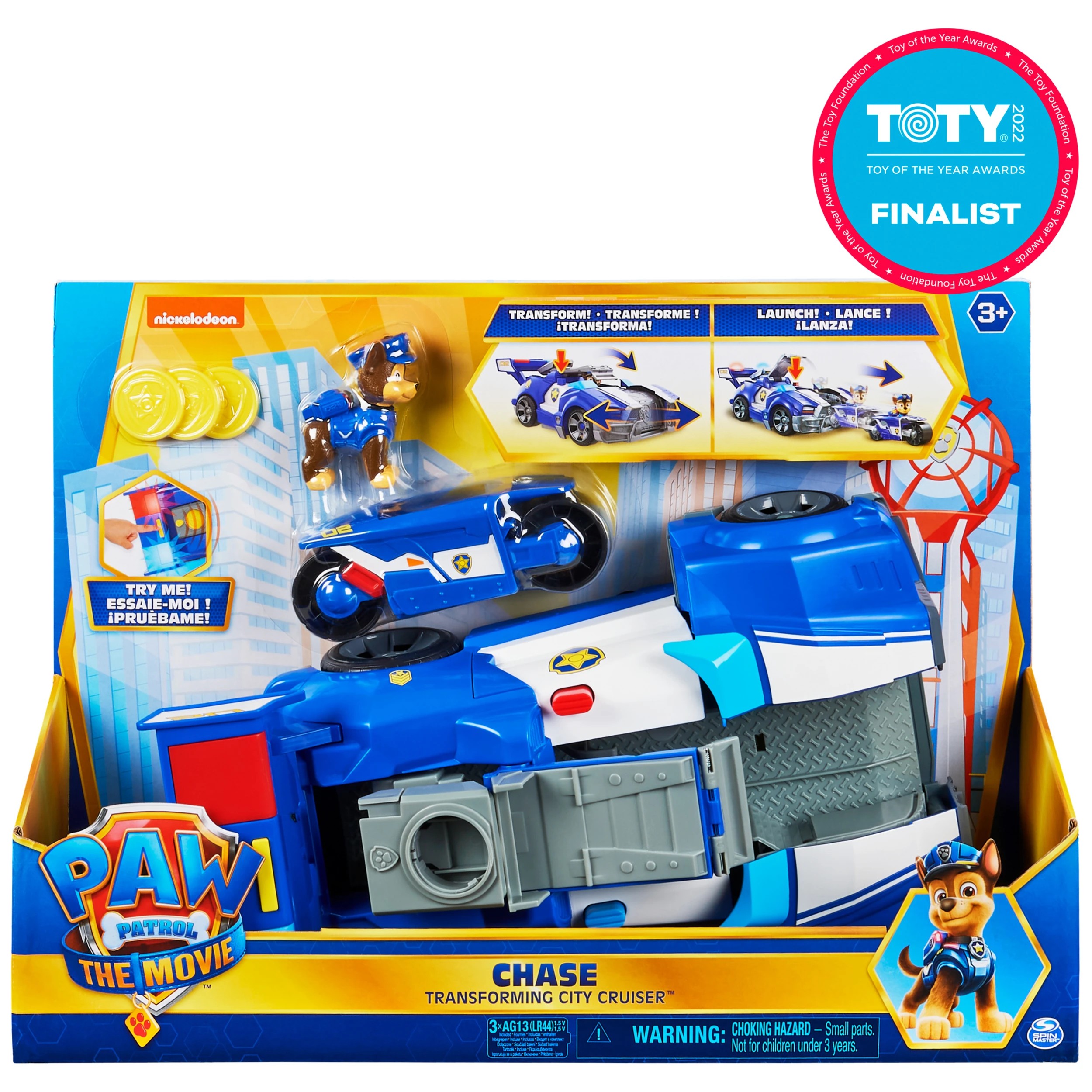 2 Paw Patrol Chase Transforming Vehicle - Multi, 2 of 8