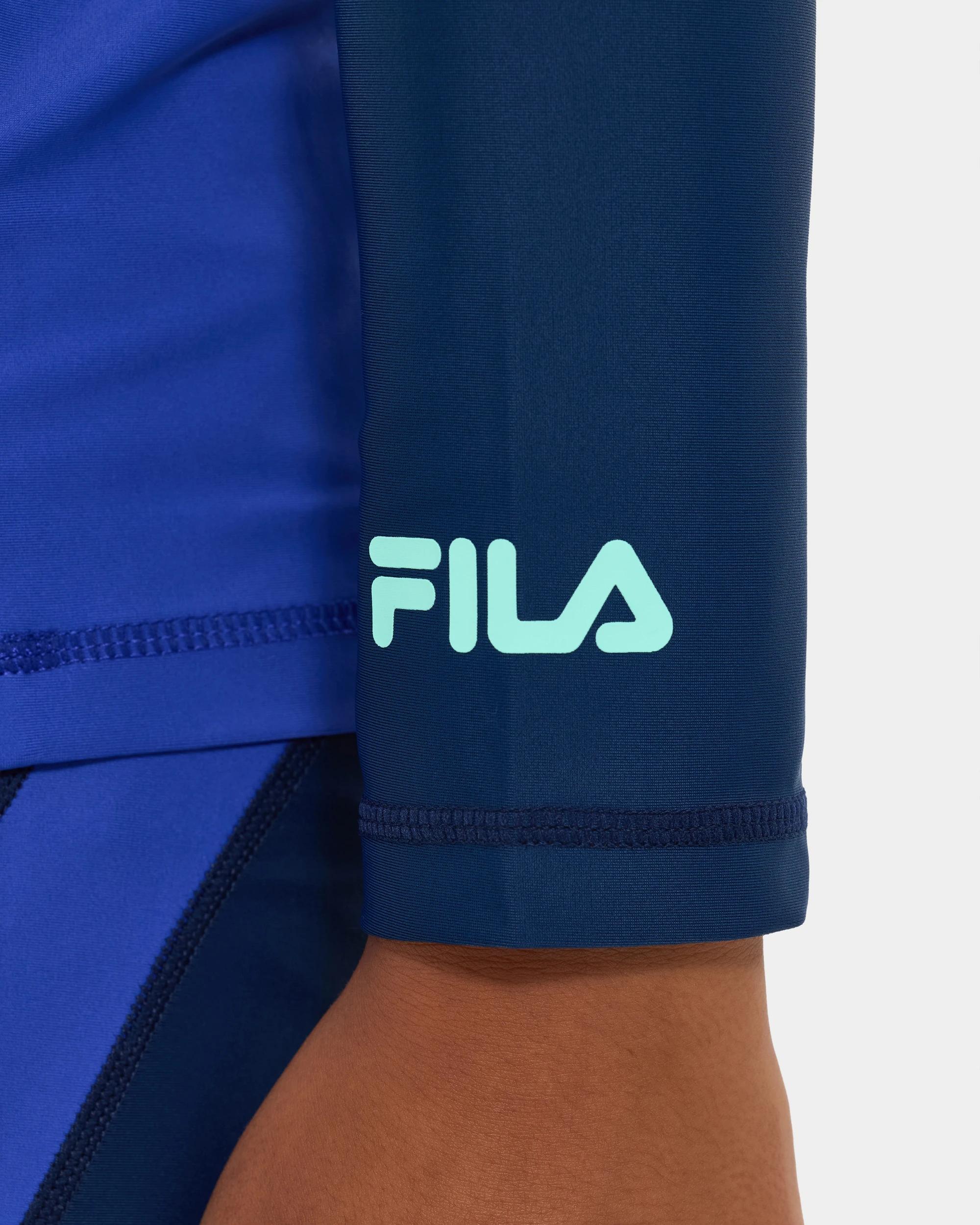 6 Fila Hunter Long Sleeve Rash Vest BLUE, 6 of 6