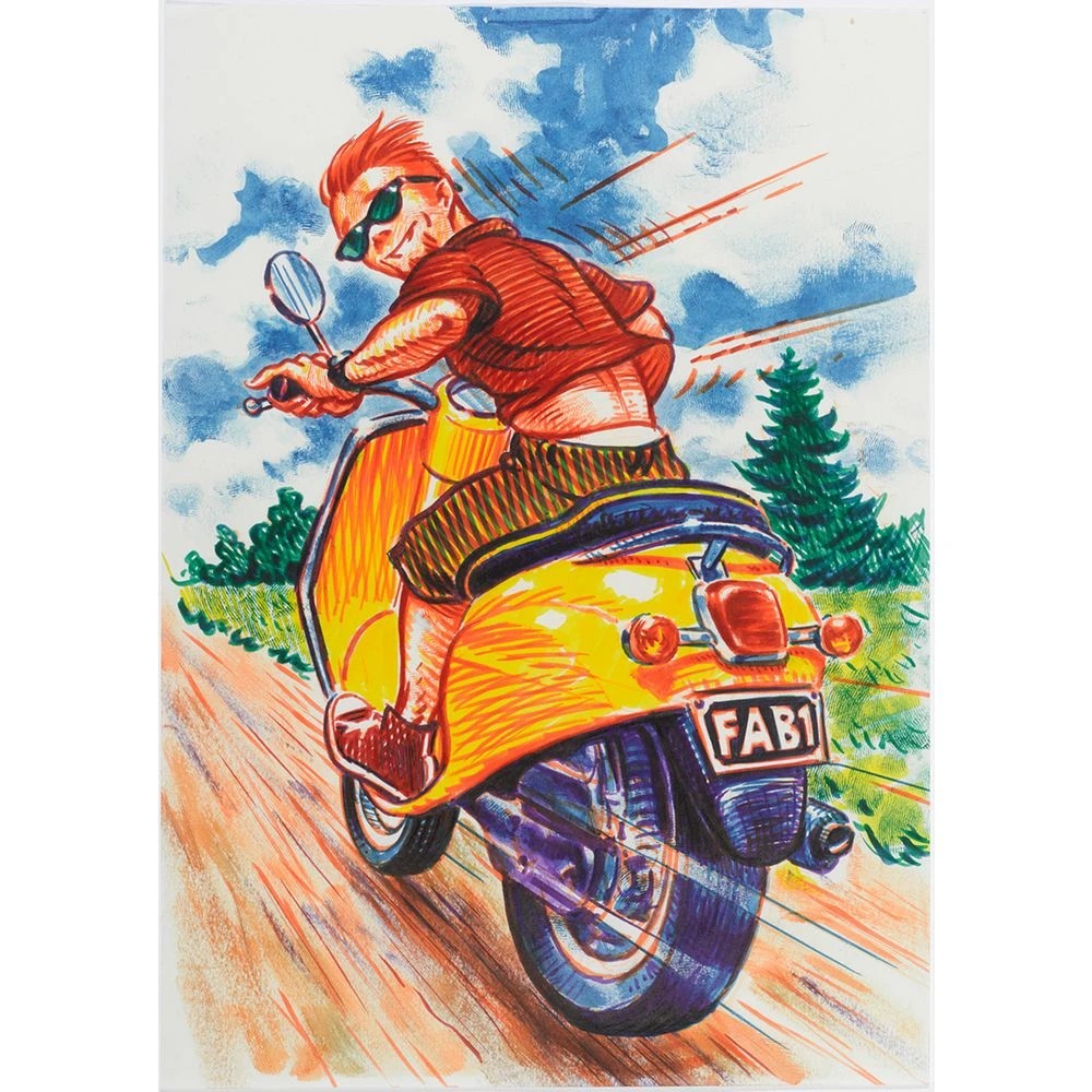 3 Faber-Castell Pitt Artist Pens 6 Pack Colour Wheel, 3 of 3