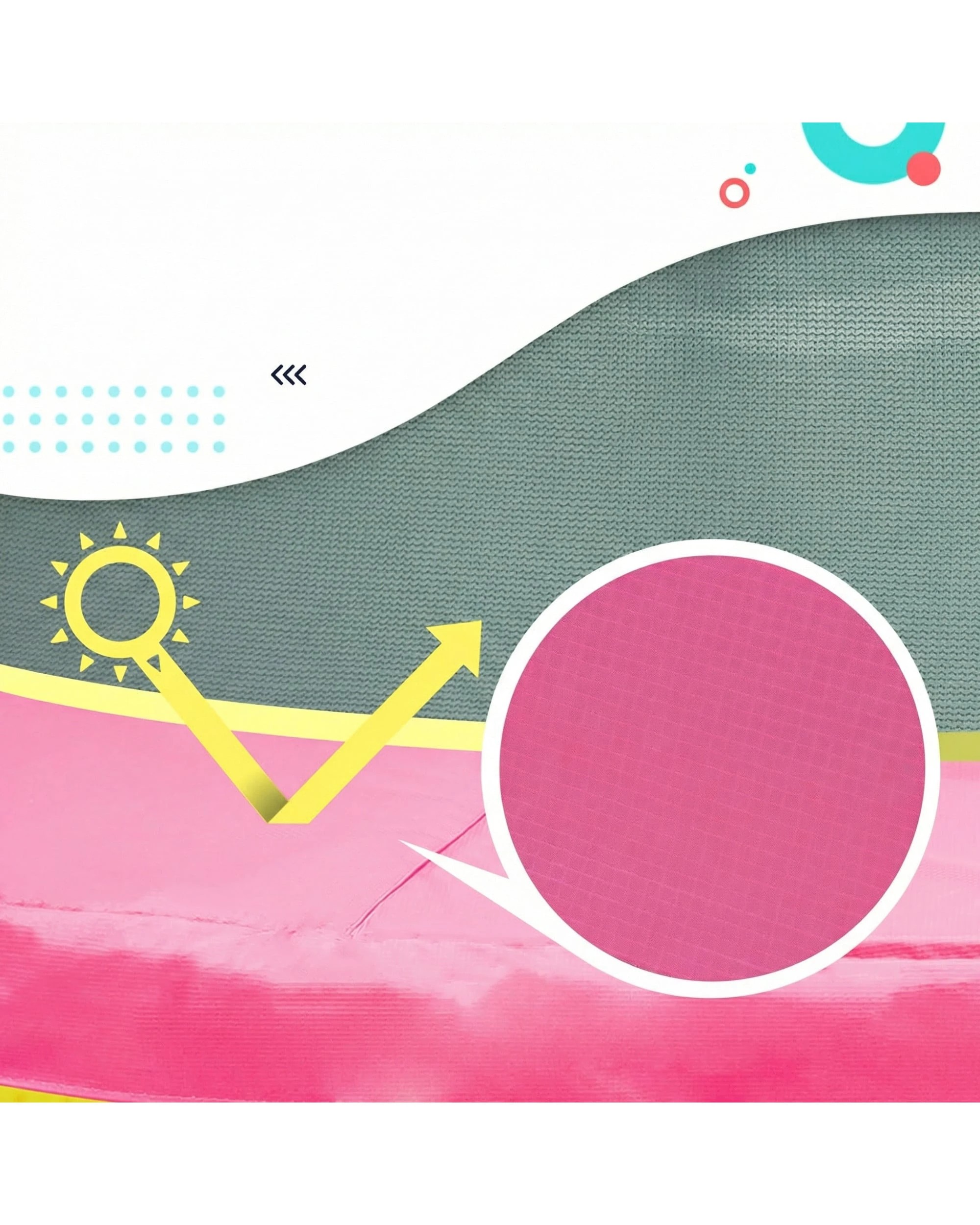 2 Kahuna 4.5ft Trampoline Round Free Safety Net Spring Pad Cover Mat Outdoor - Blue, 2 of 7