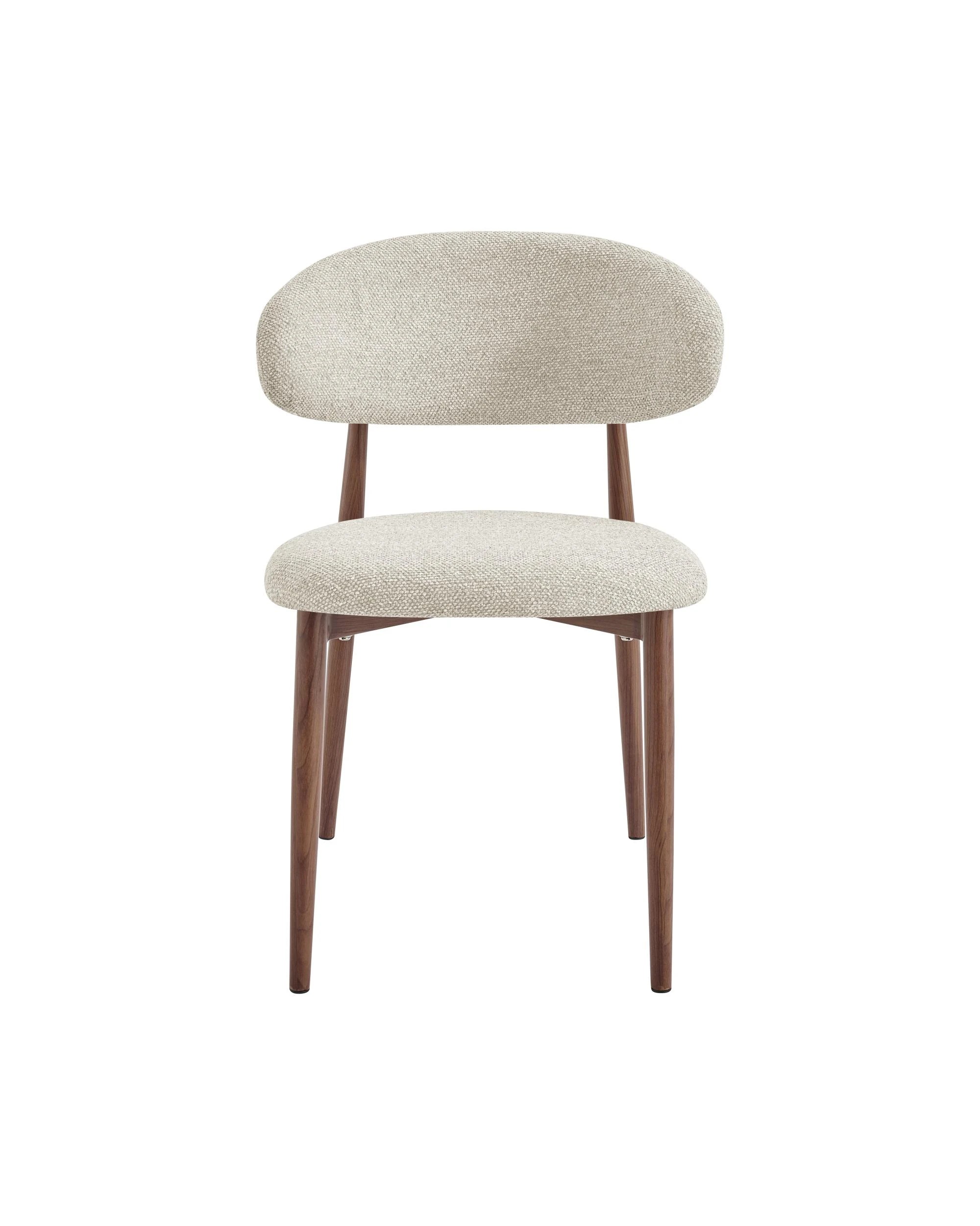 3 Kodu Dining Chairs Pair (Set of 2) - Beige, 3 of 10