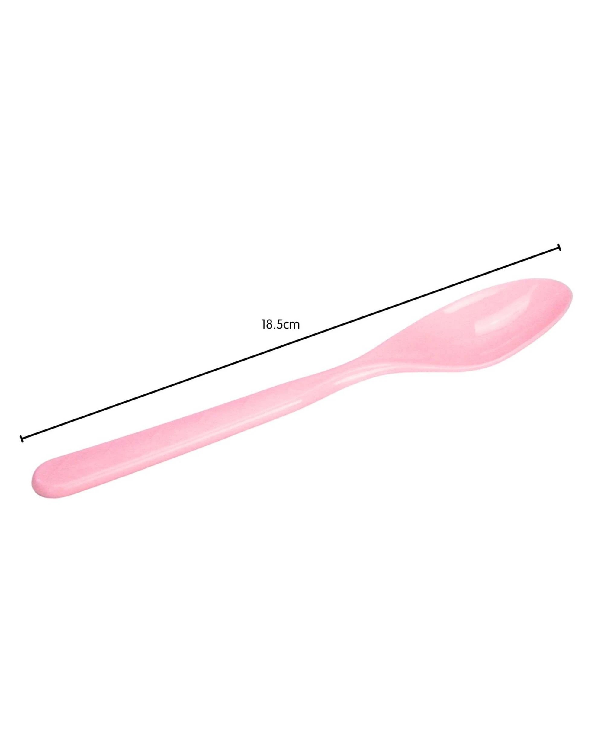 2 Party Maker Baby Reusable Plastic Spoons Pack of 18 - Pink, 2 of 4