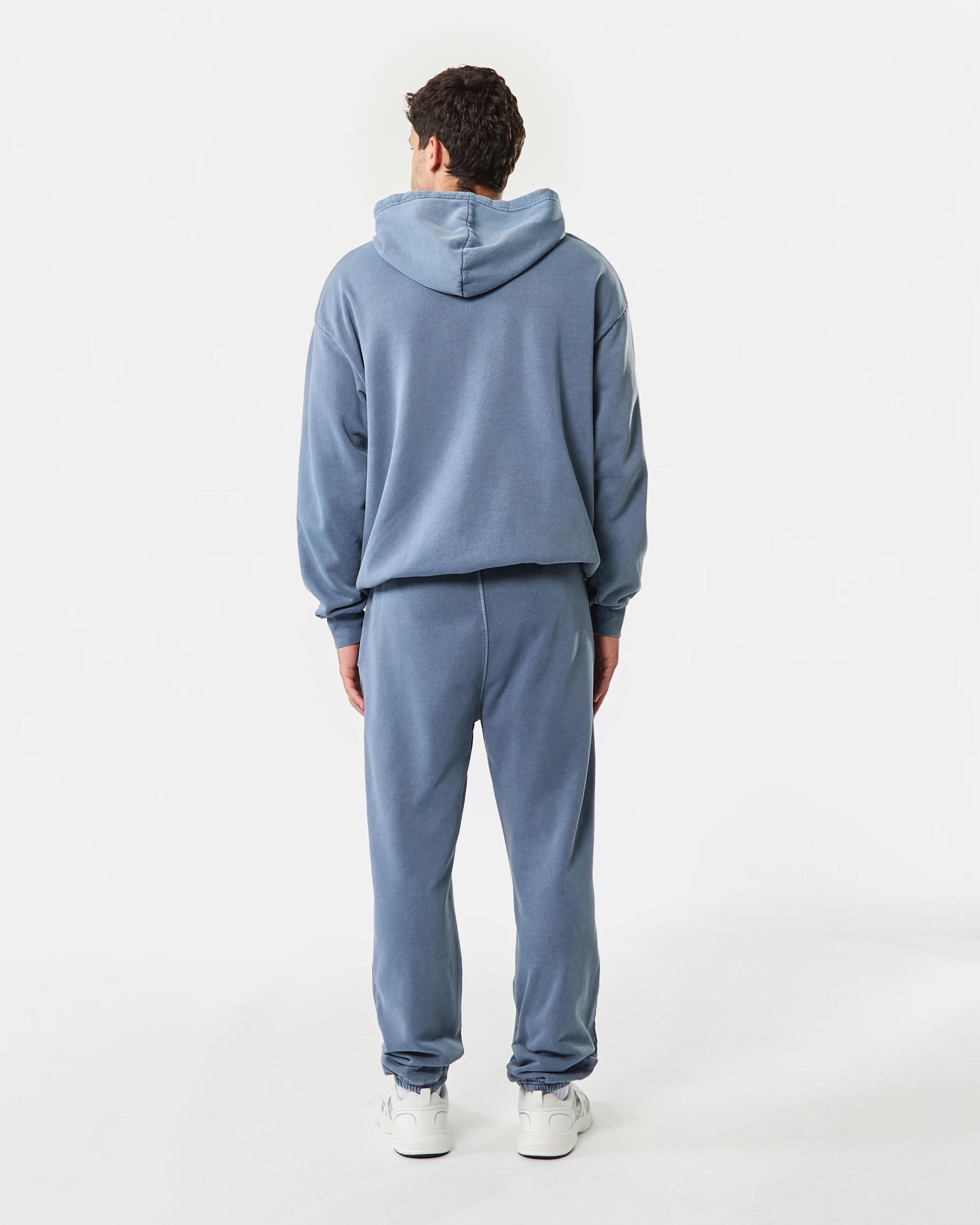 4 Garment Dyed Trackpants Chinablue, 4 of 8