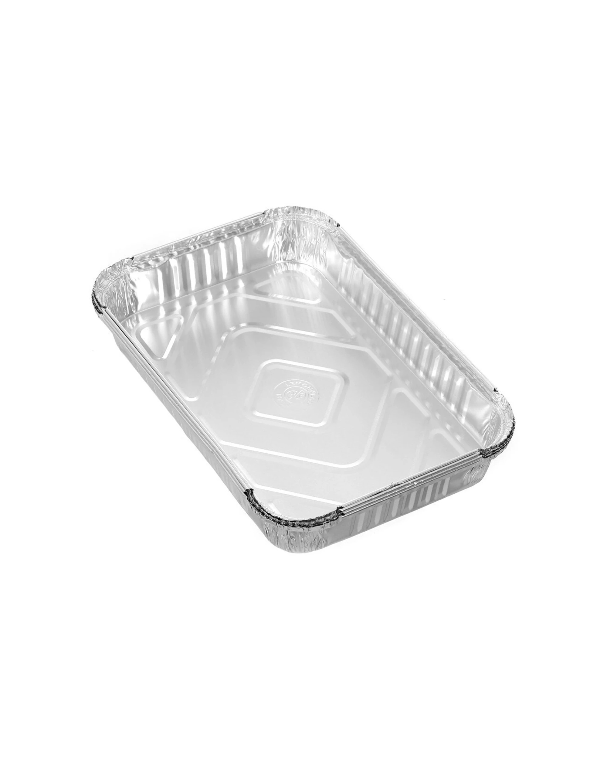 4 Lemon & Lime 4x 4PC Rectangle Baking Foil Container With Lid Set - Metallic, 4 of 5