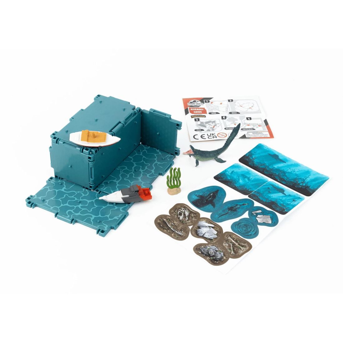 6 Jurassic World Rebirth Captivz Dinorama - Assorted - Multi, 6 of 8