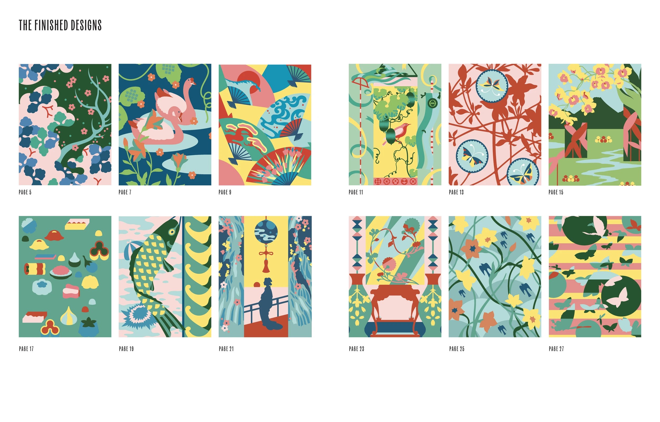 7 Japanese Springtime: Colour-by-Numbers - Book, 7 of 7