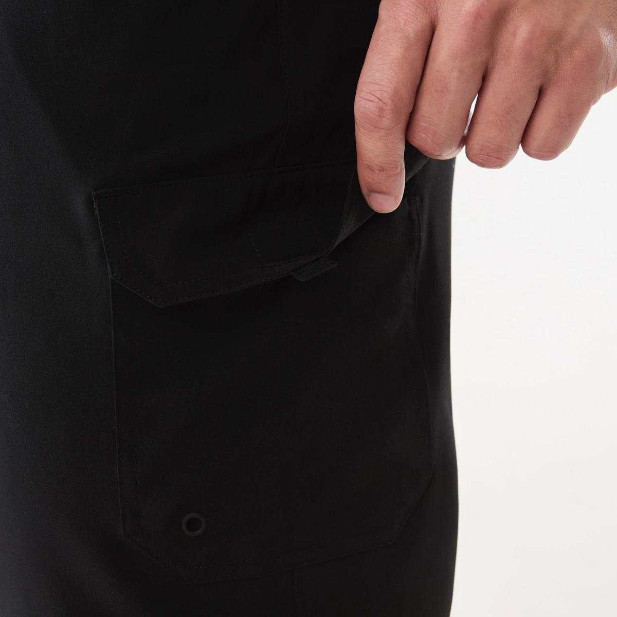 5 Stretch Cargo Swim Shorts BLACK, 5 of 5