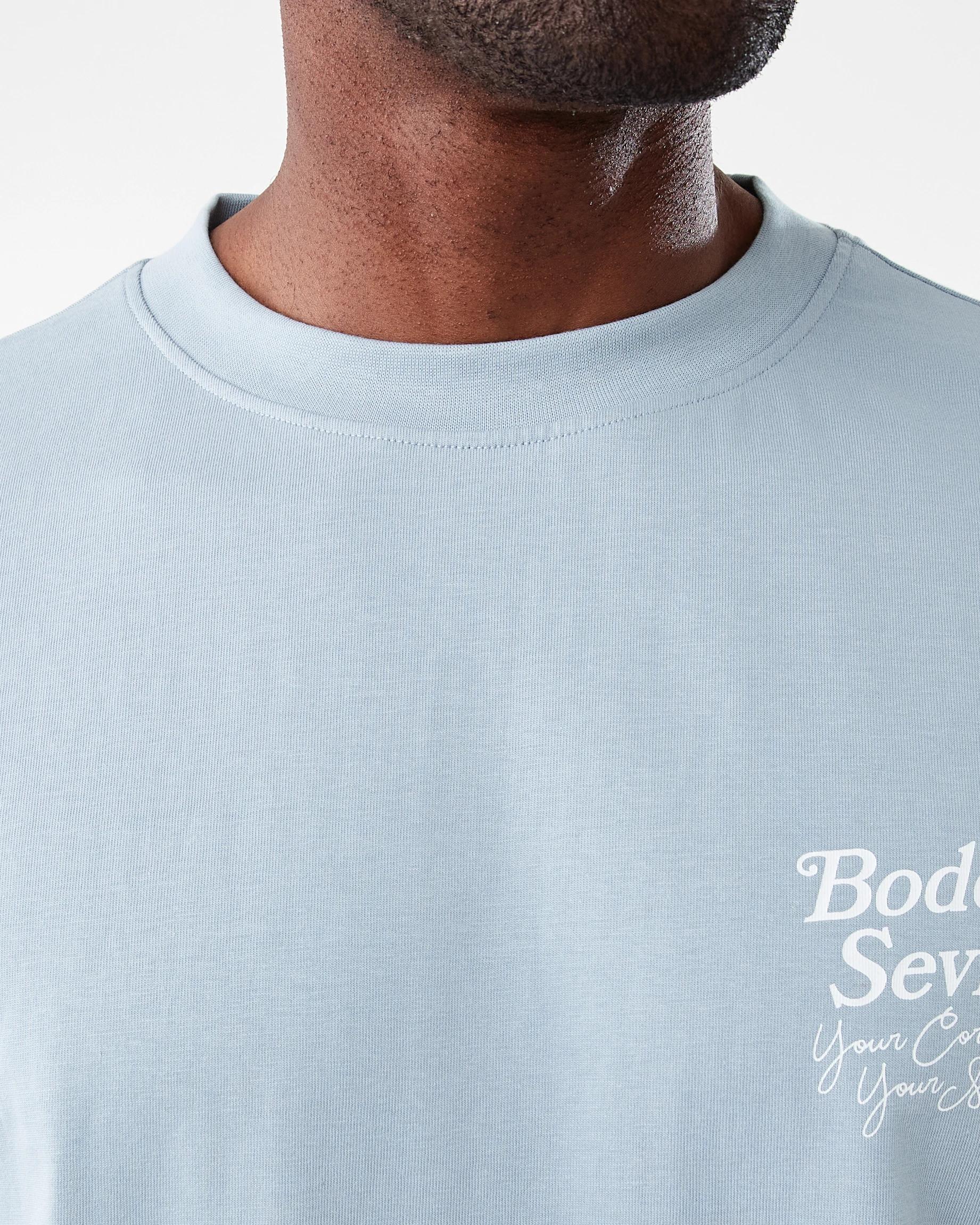 5 Oversized Print T-shirt Blu Bodega, 5 of 7