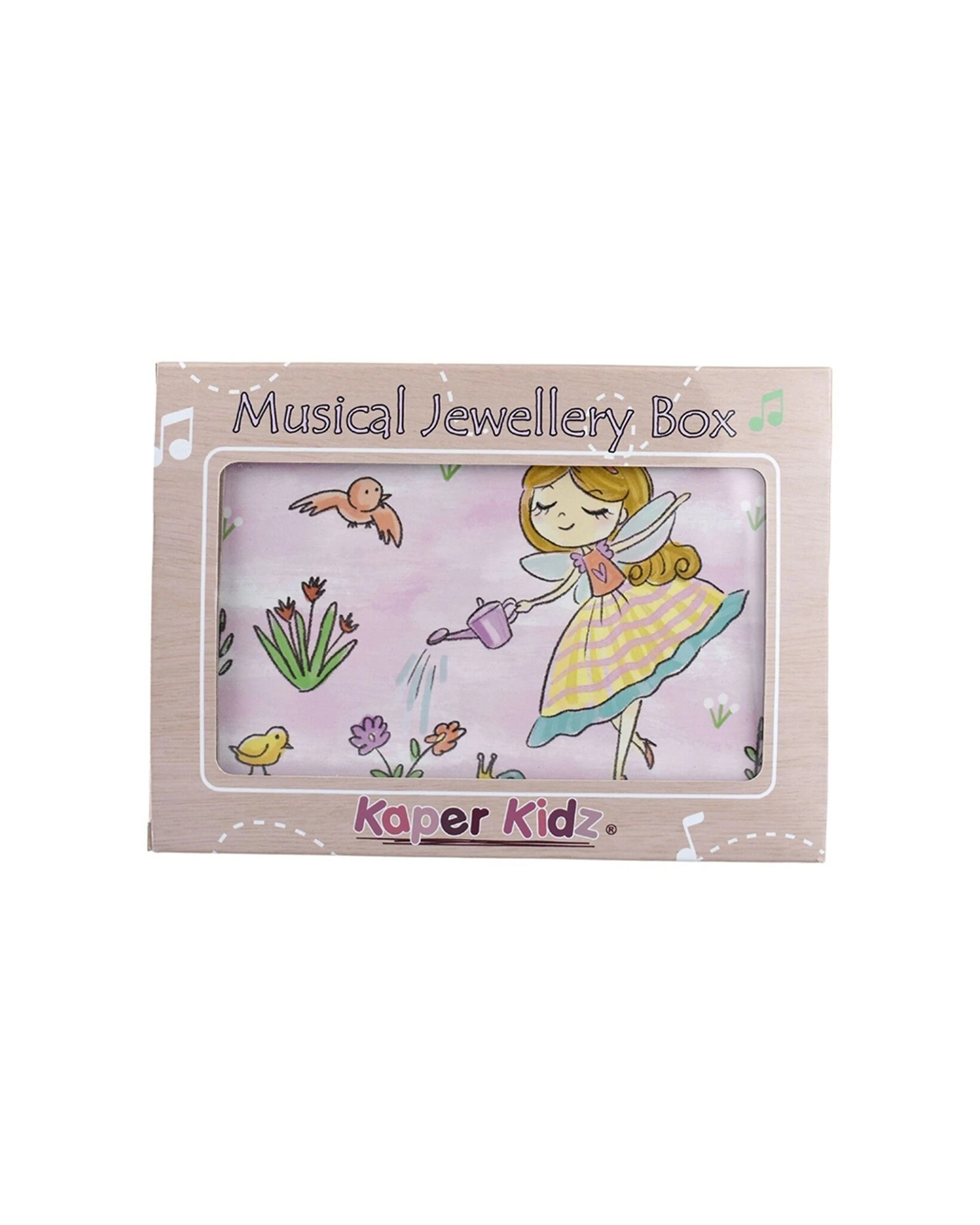 5 Kaper Kidz 15cm Lilly Fairy Heirloom Musical Jewellery Box Fairy Design 3 Years Plus - Pink, 5 of 8