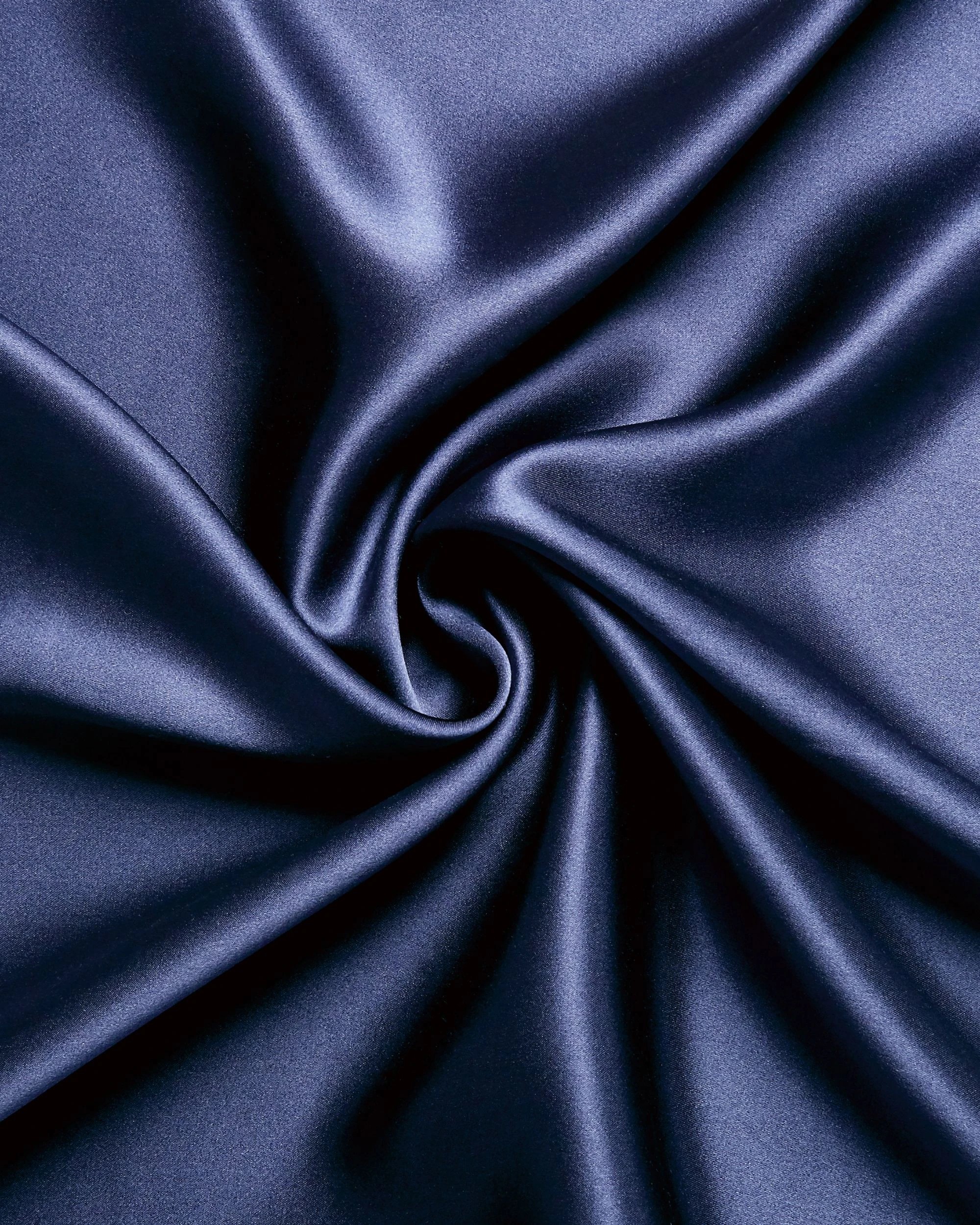 4 Gioia Casa Mulberry Silk Pillowcase Soft Hypoallergenic - Navy Blue, 4 of 4