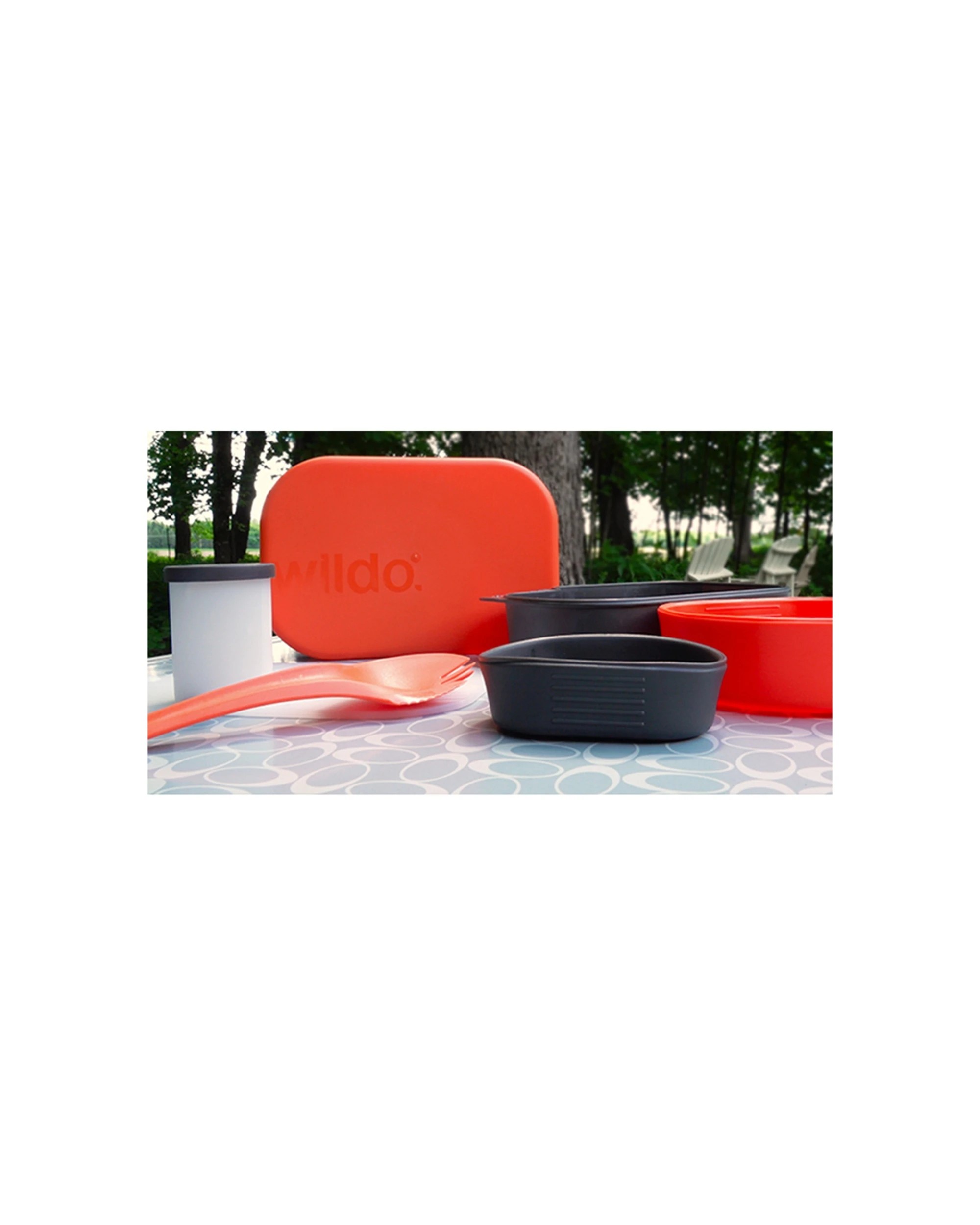 3 Wildo Camp-A-Box Original Outdoor Mess Kit Lightweight Compact Made In Sweden - Multi, 3 of 3
