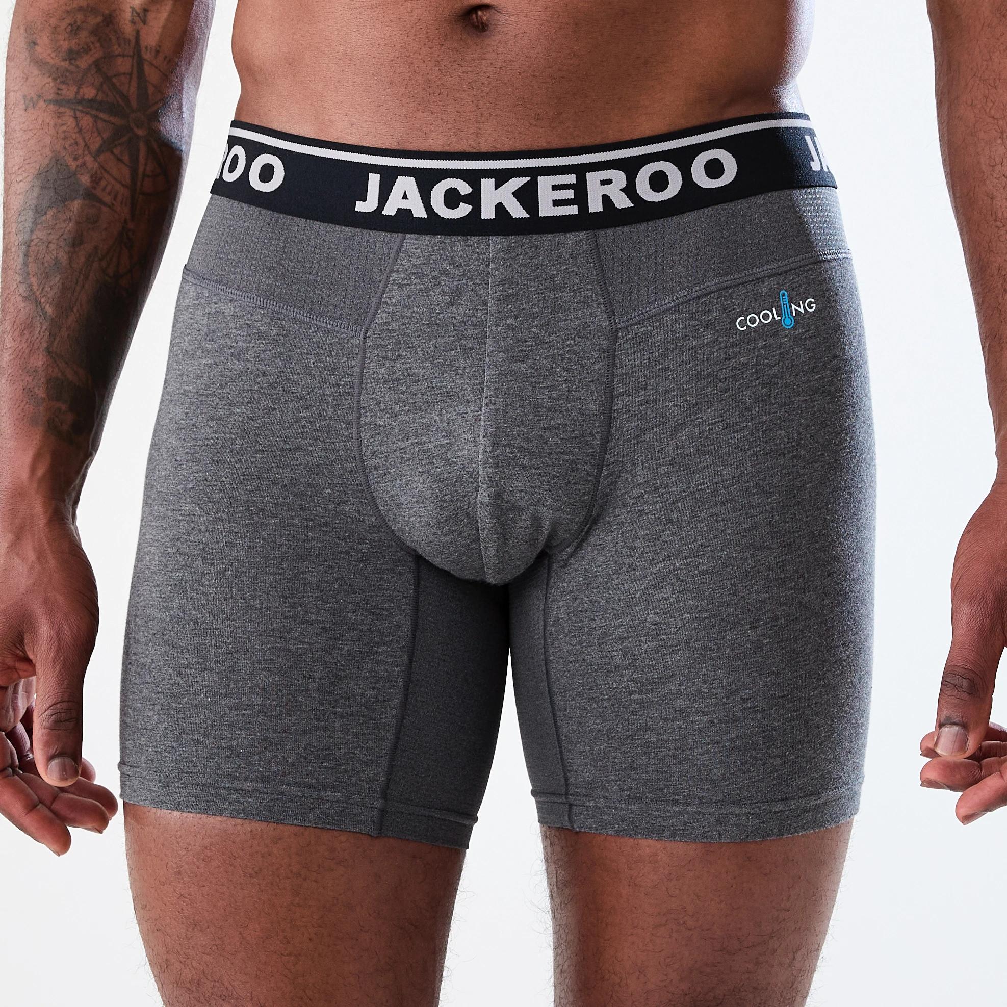 4 3 Pack Mid Length Cooling Shorts JACK BLUE, 4 of 8