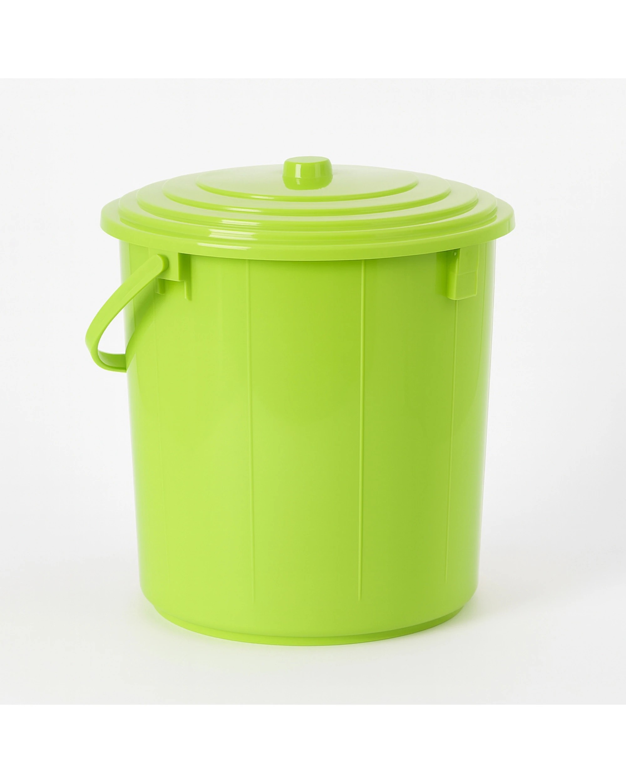 2 BR Home 6x Plastic Buckets with Lid & Carry Handle 16L – Assorted Colours (30D x 28H cm), 2 of 4