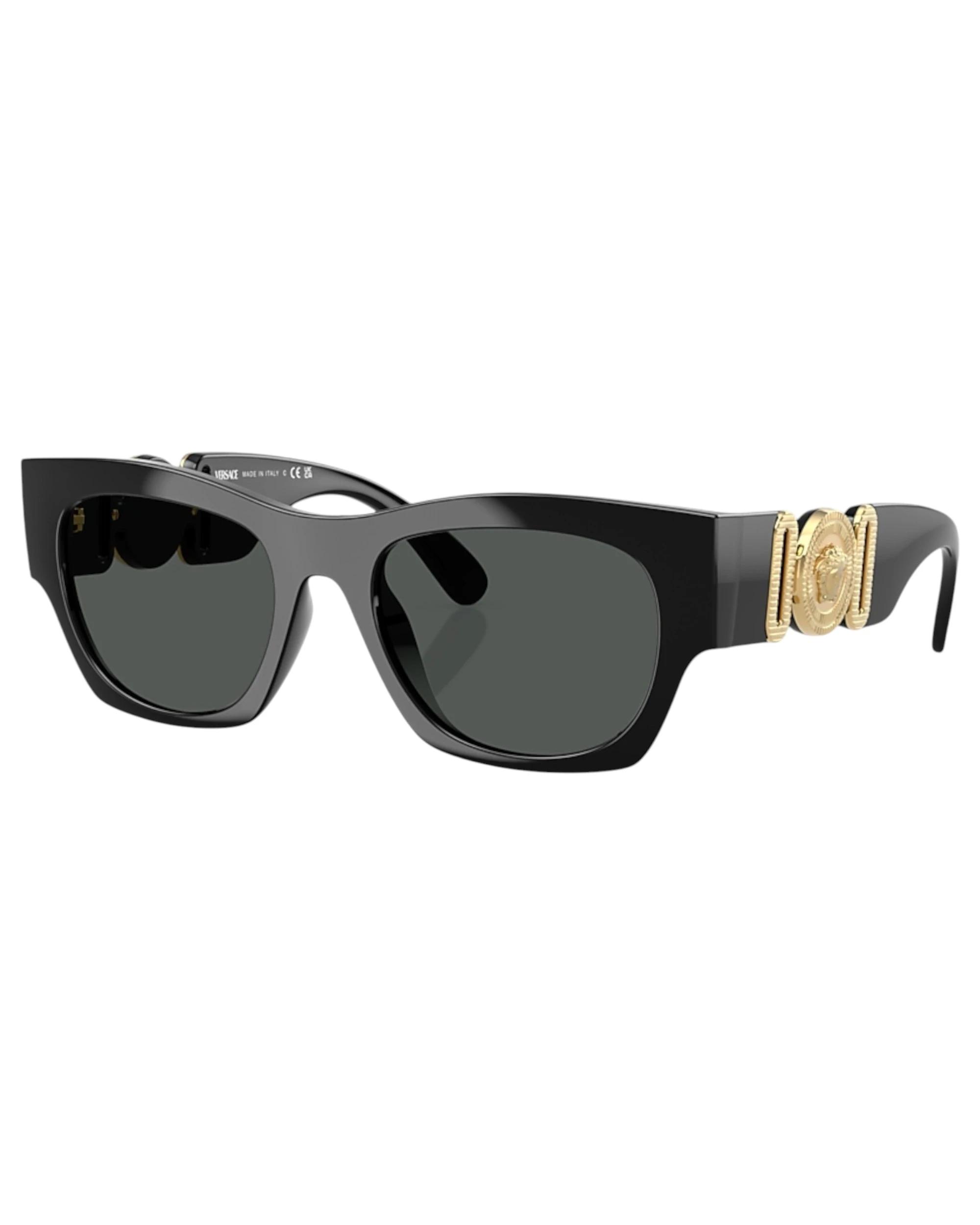 1 Versace Men VE4479U GB1/87 Square Dark Grey Sunglasses BLACK, 1 of 5