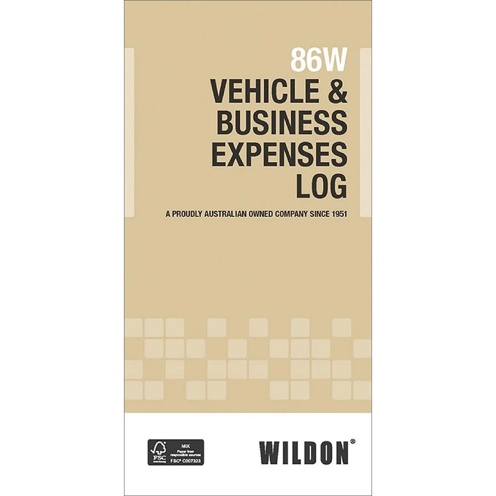 1 Wildon 86W Vehicle and Business Expenses Log, 1 of 4