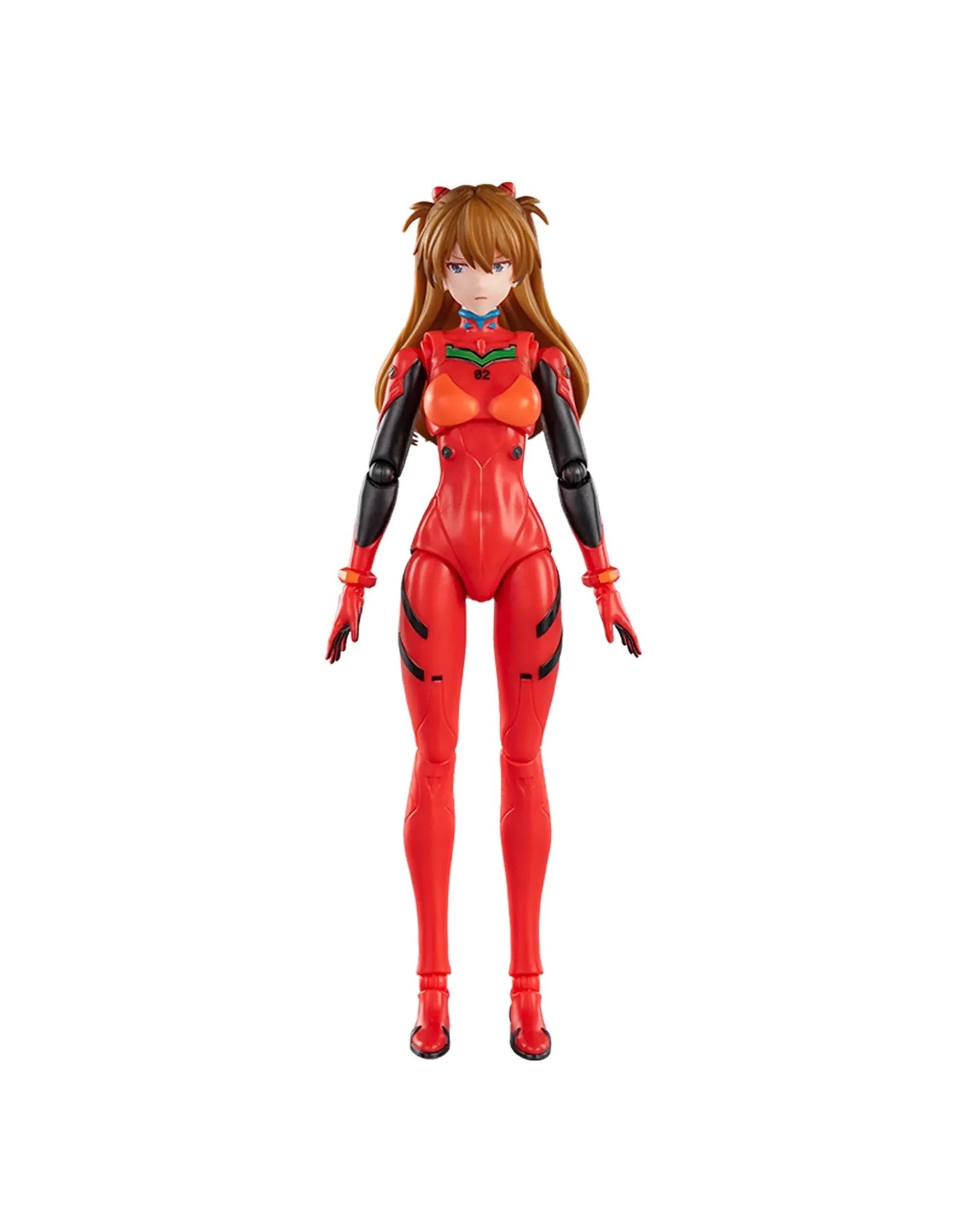 3 Blokees Evangelion Fantastics Series Asuka Shikinami Langley - Plug Suit -  Model Kit, 3 of 4