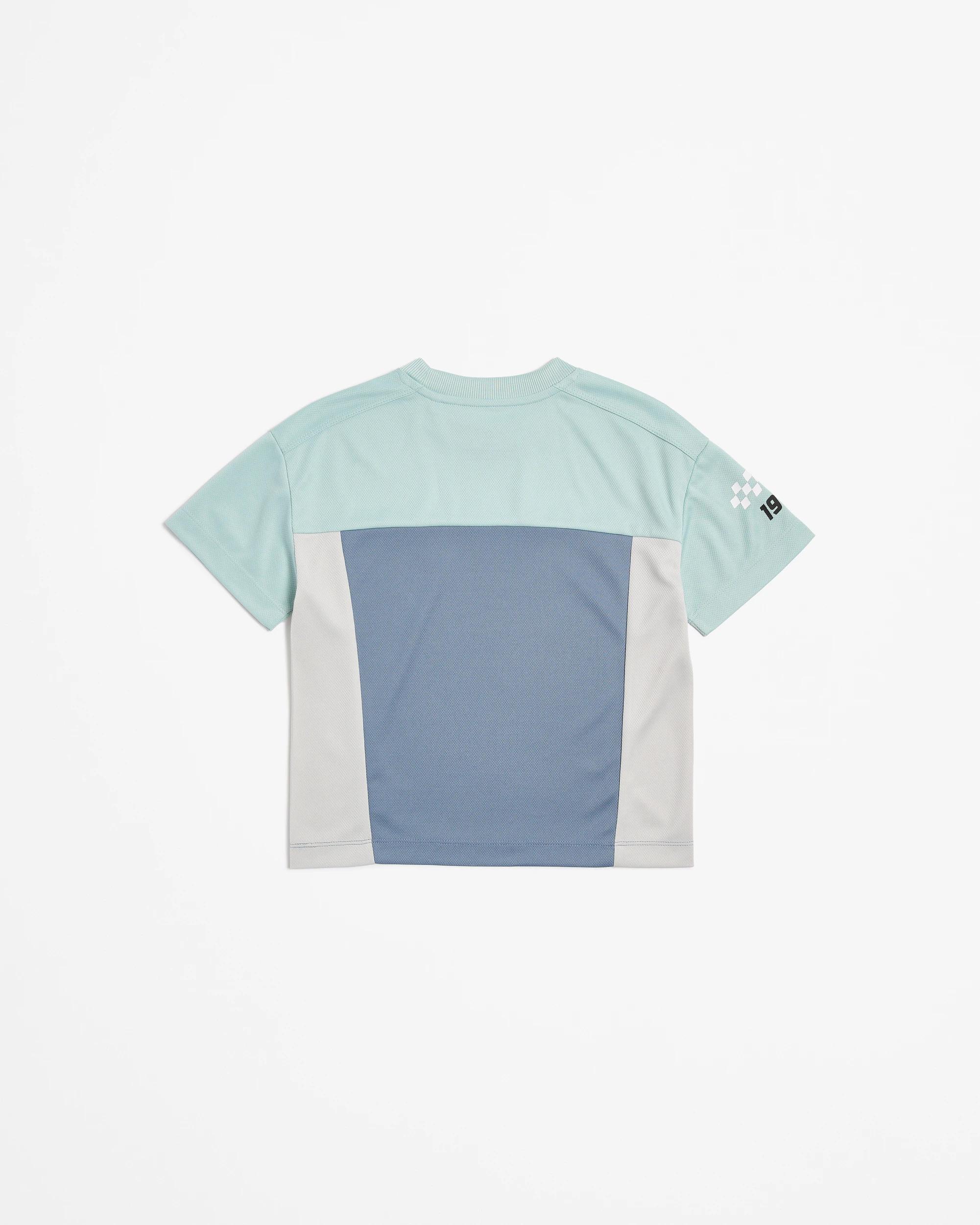 3 Target Spliced Sport Oversized T-shirt BLUE, 3 of 3