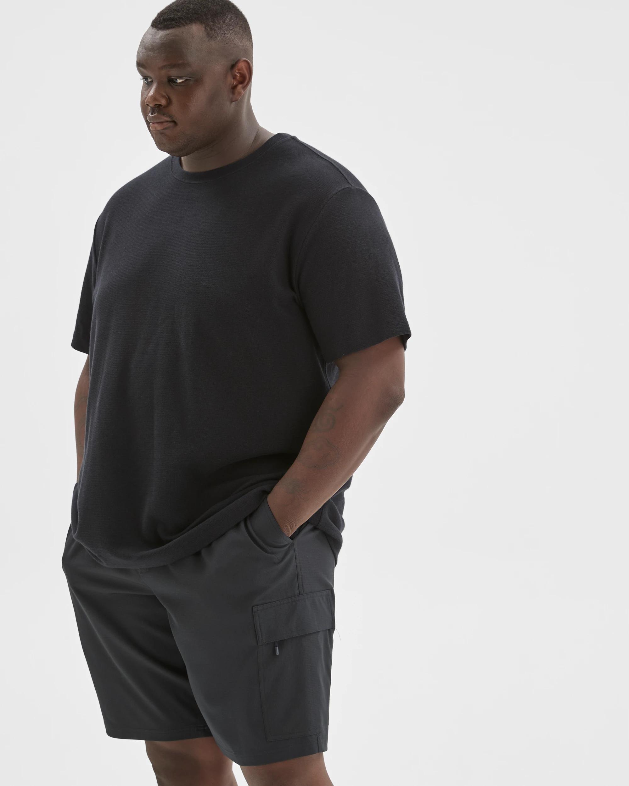 3 Target Man Plus Size Hybrid Shorts BLACK, 3 of 6