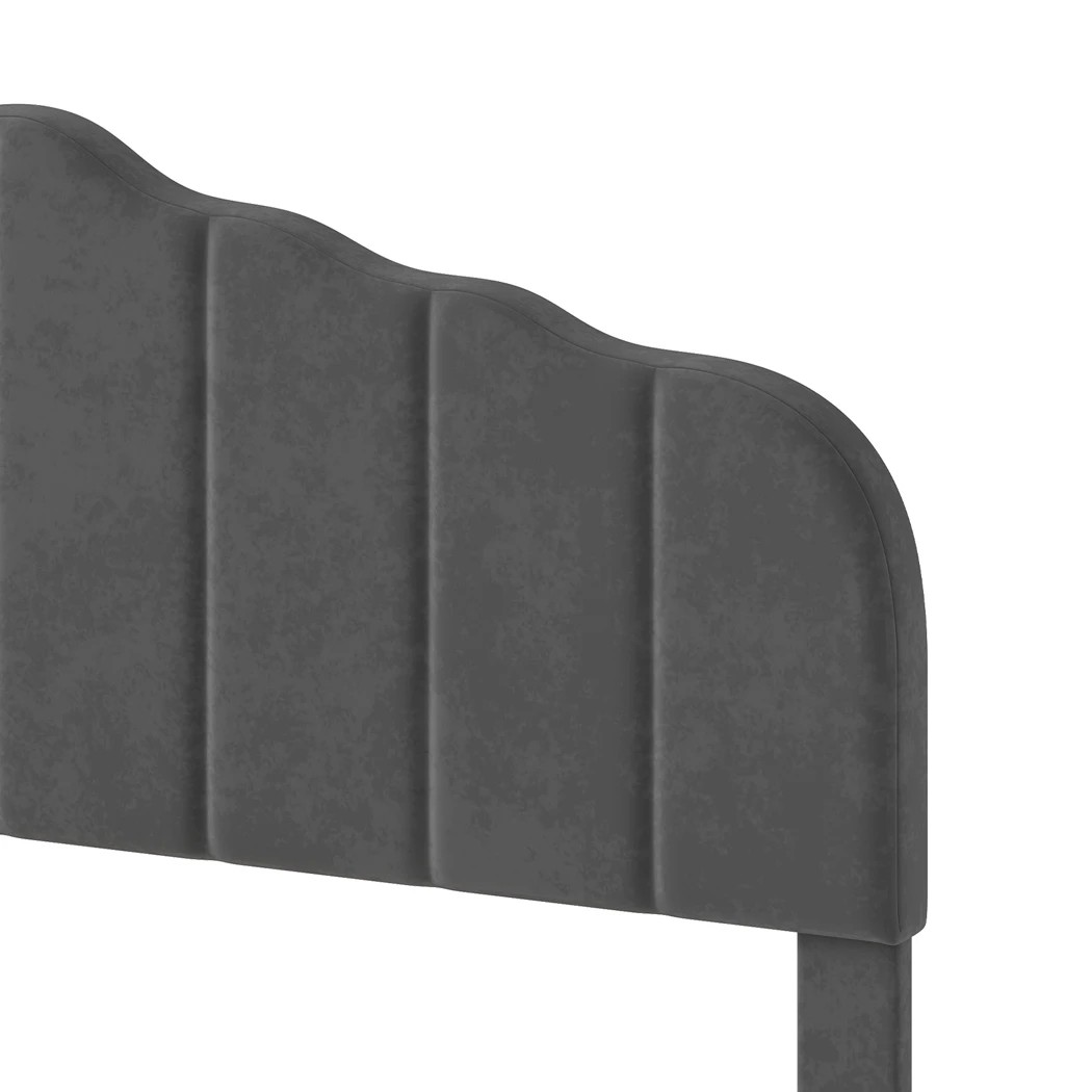4 Levede Double Size Bed Frame Upholstered, 4 of 8