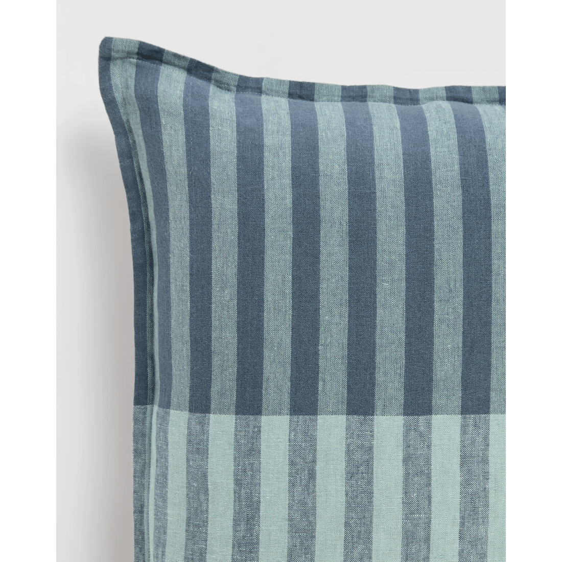 3 Target Two Tone Stripe Linen Cushion Cover
 - Green, 3 of 3