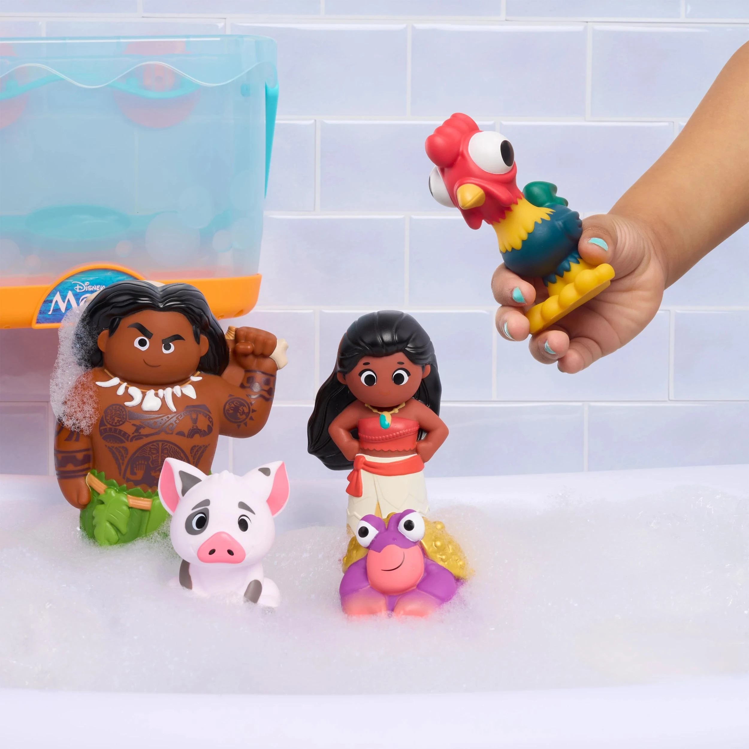 2 Disney Moana Bath Caddy - Multi, 2 of 5