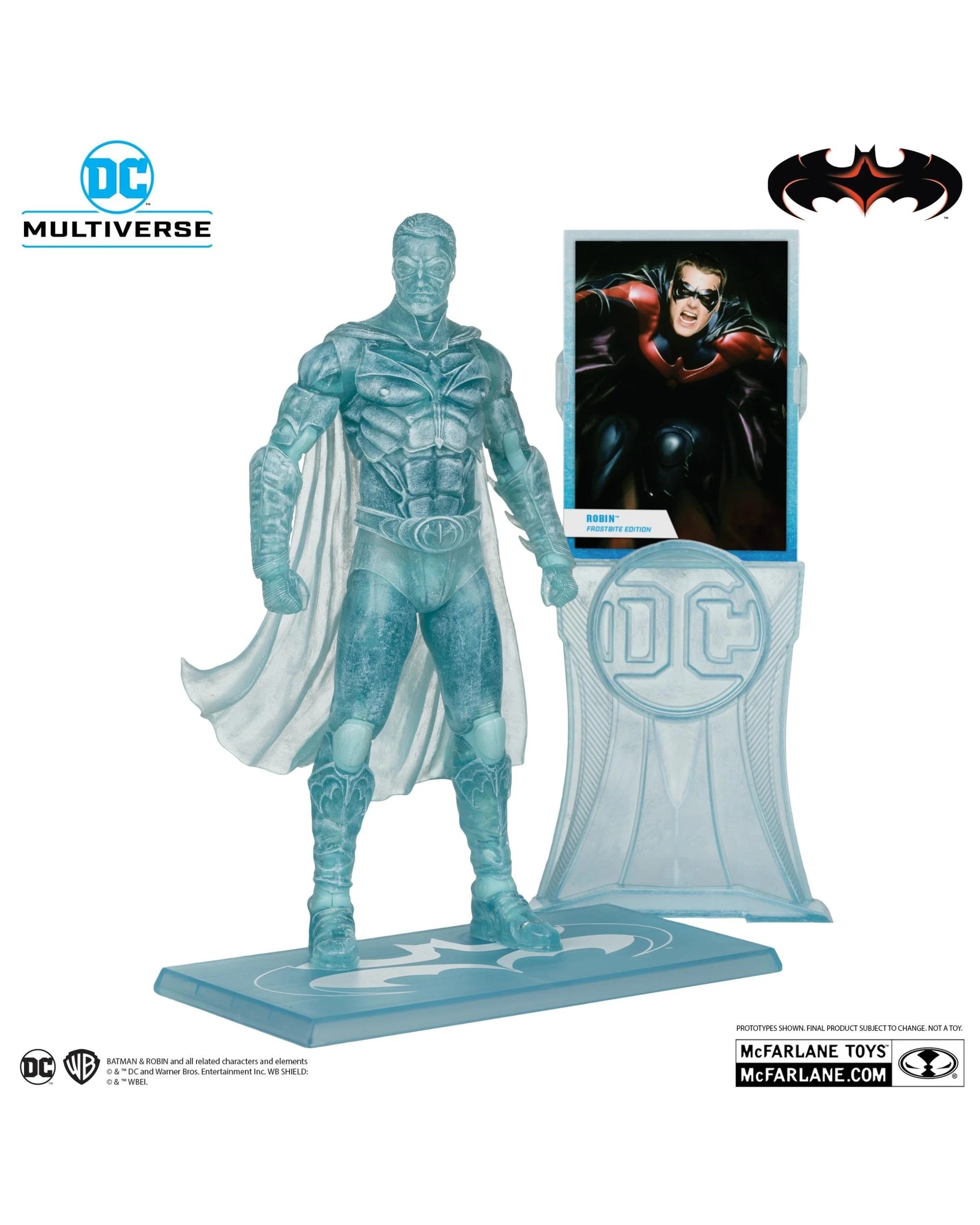 3 DC Multiverse Gold Label Batman and Robin Robin Frostbite Edition 7 inch Action Figure, 3 of 10