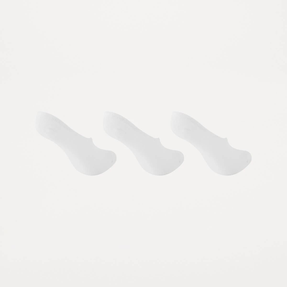 2 3 Pack No Show Socks WHITE, 2 of 3