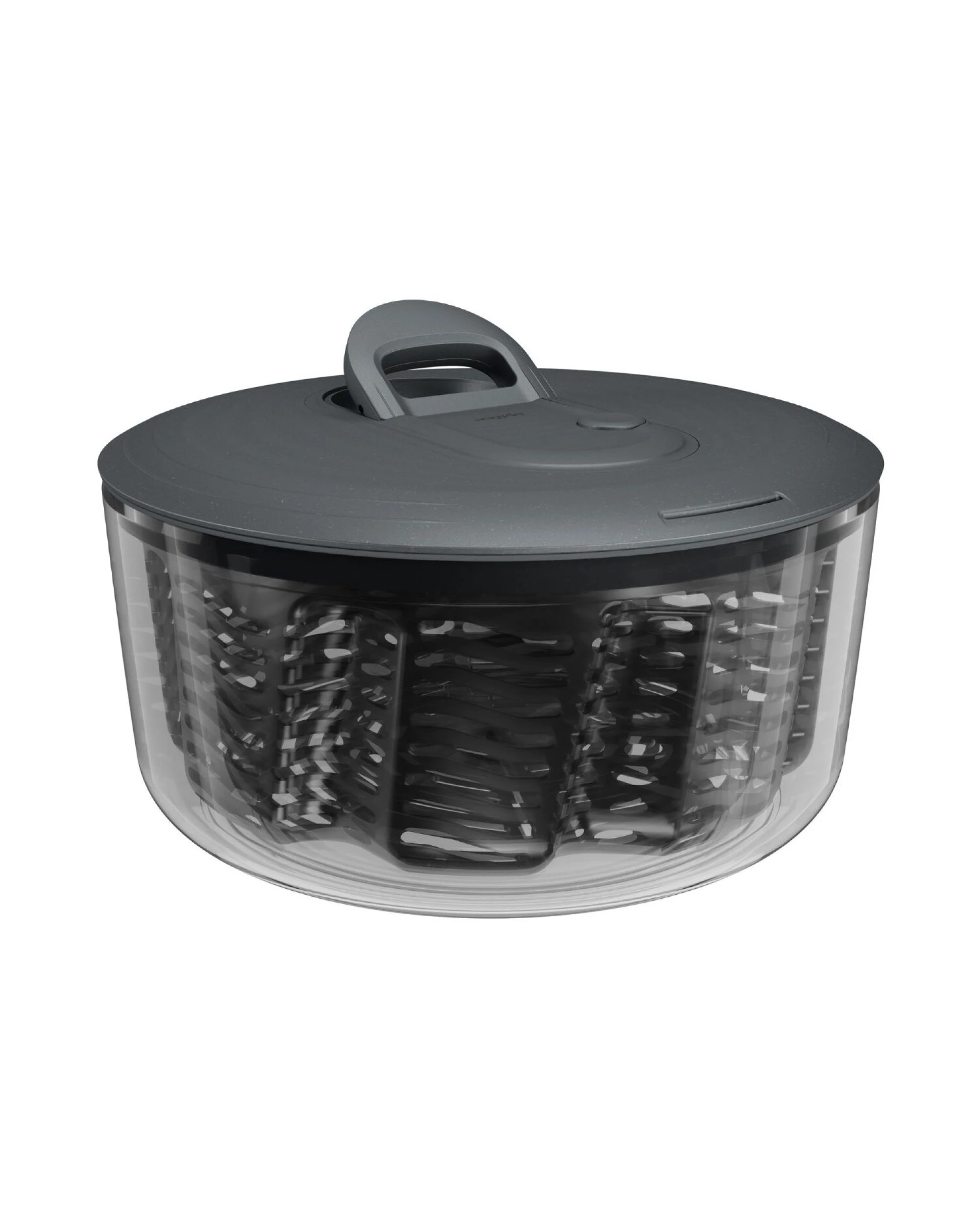 1 Zyliss Easy Spin Salad Spinner Large AquaVent Quick Dry Vegetable Salad Washer, 1 of 8