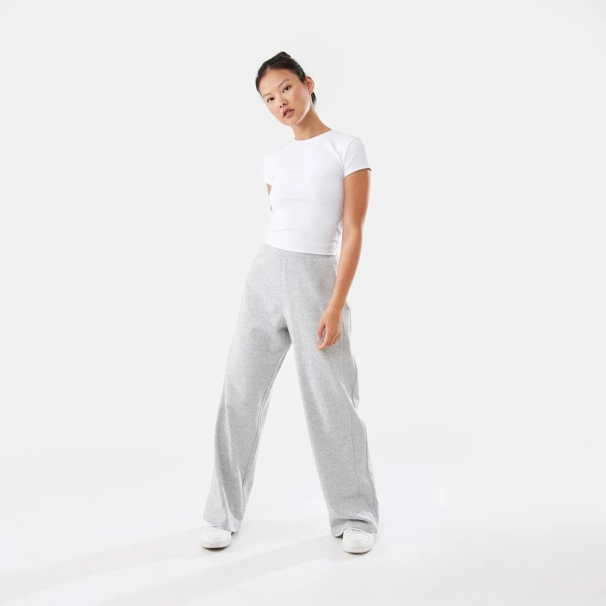 3 Active Womens Ultra Soft Crew Neck T-shirt WHITE, 3 of 8