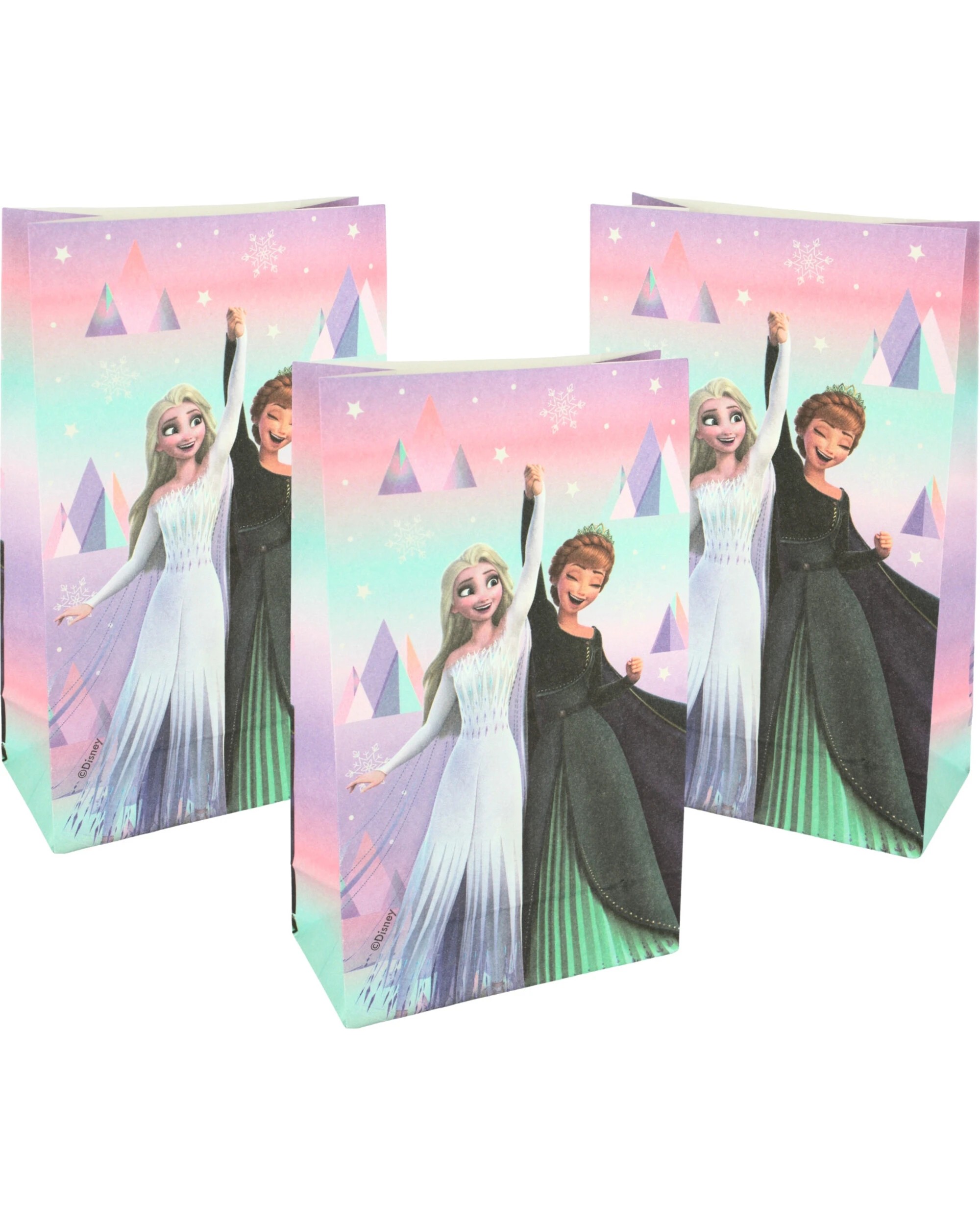 1 Disney Frozen 2 Paper Party Bags Pack of 8, 1 of 3