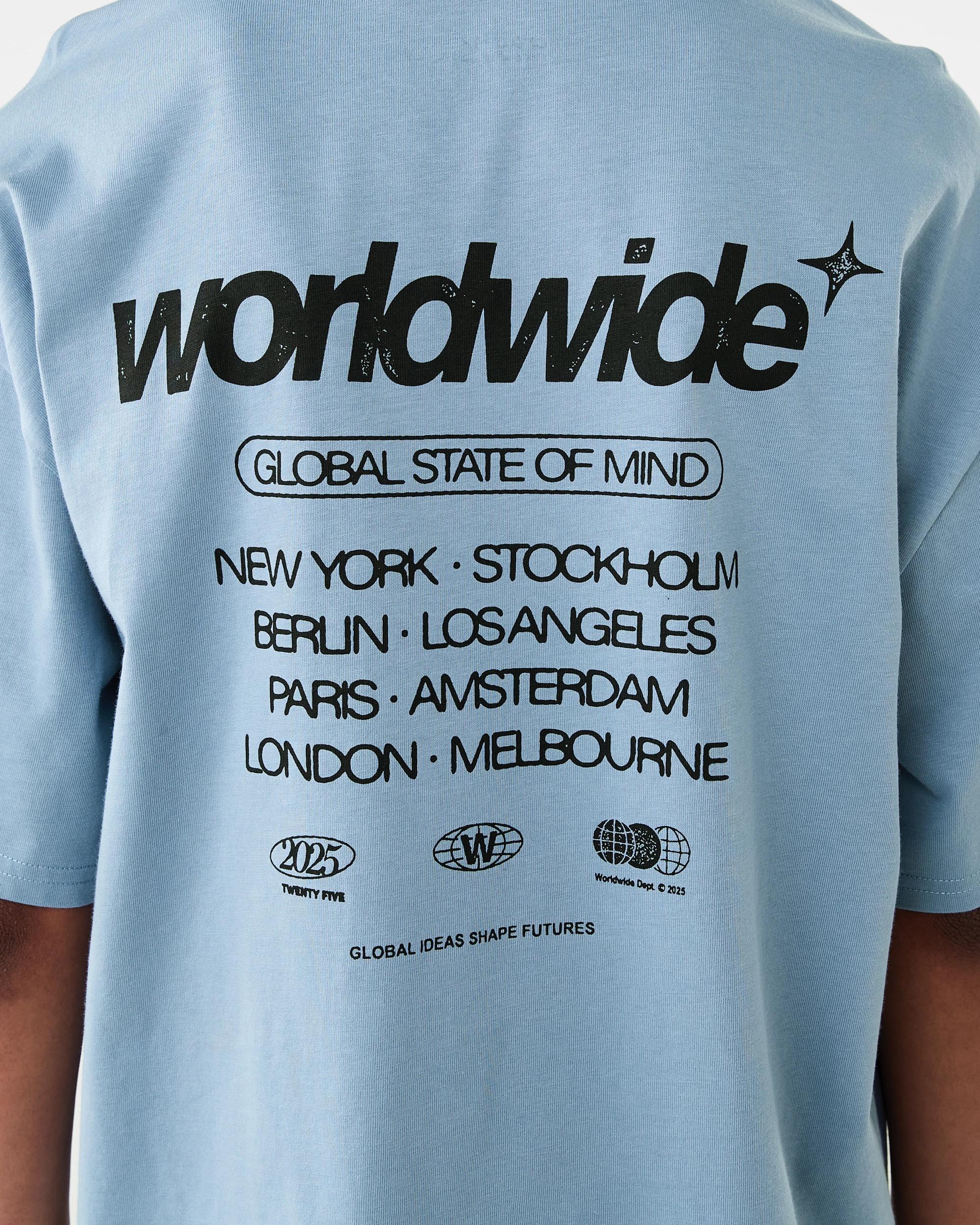 5 Short Sleeve Oversized Printed T-shirt Blu Street, 5 of 7