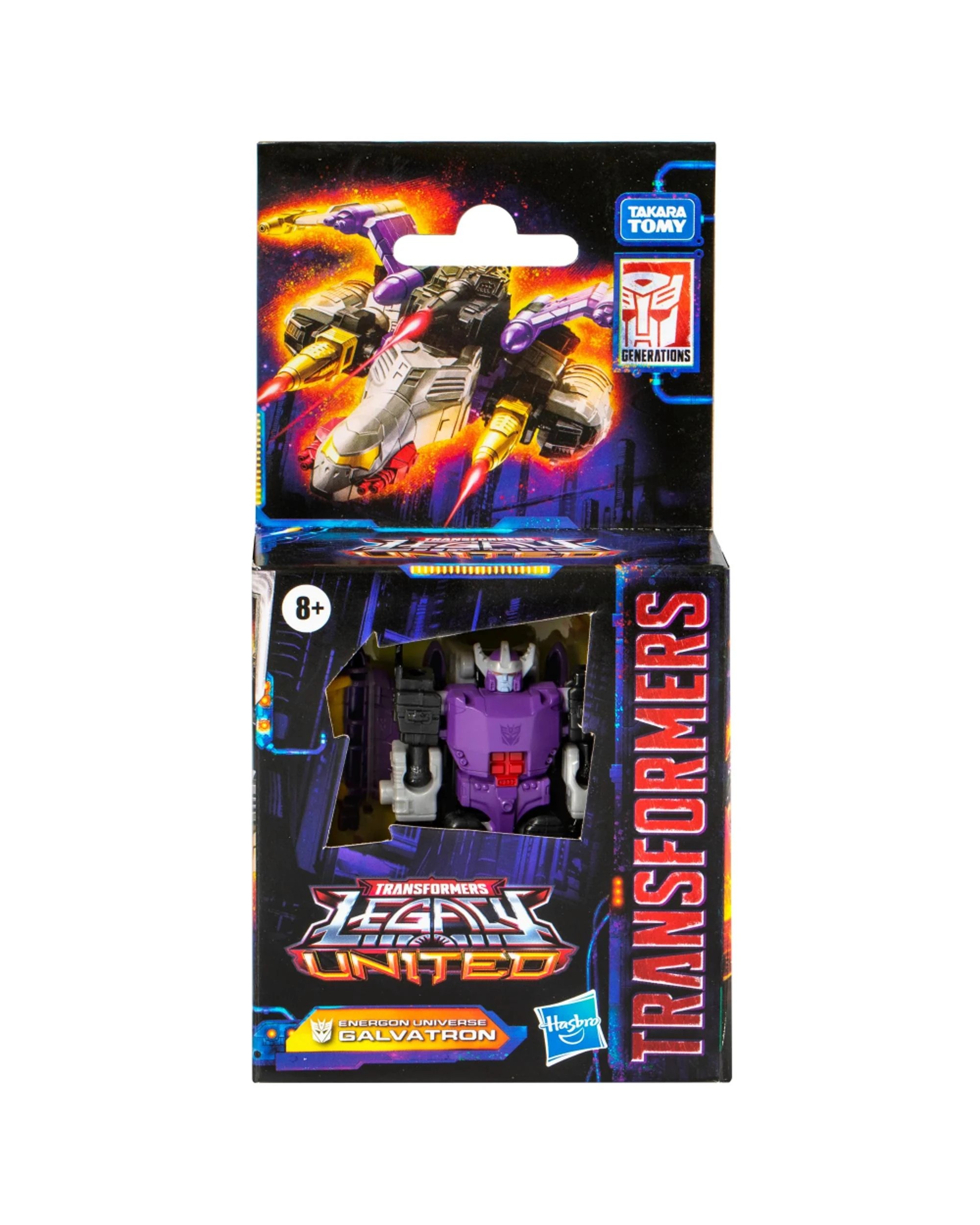 1 Transformers Legacy United Energon Universe Galvatron Core Class Action Figure, 1 of 4