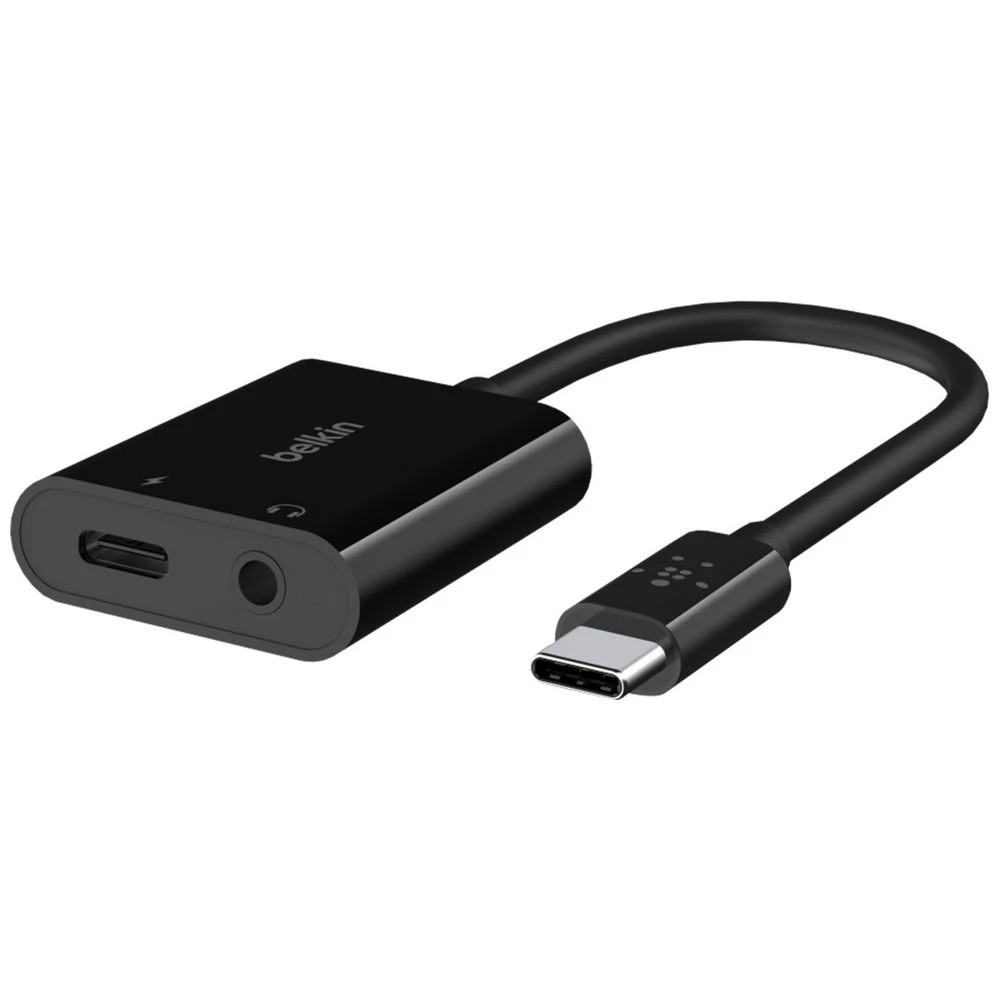 1 Belkin USB-C Audio + Charge Adapter 20cm, 1 of 4