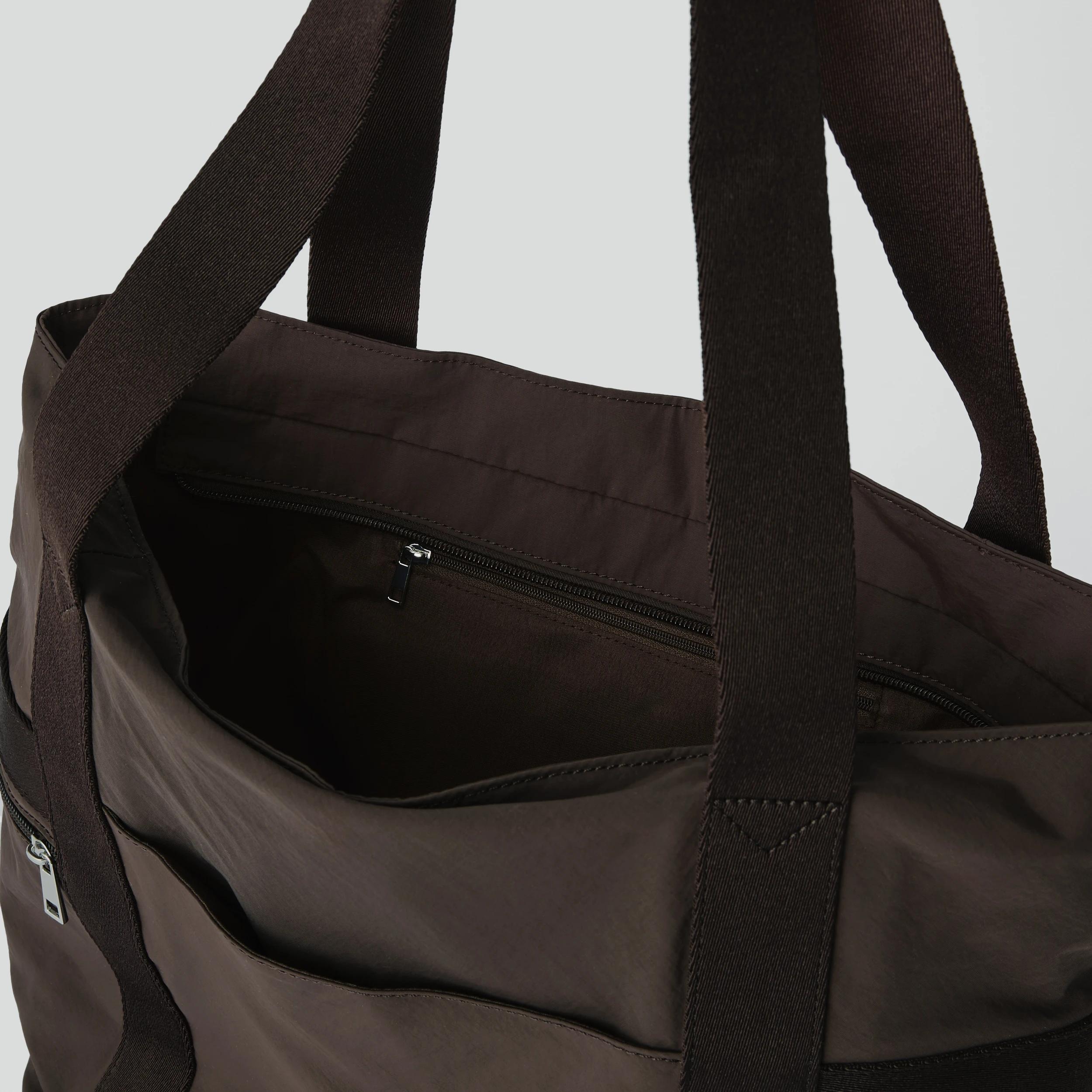 4 Urban Multi Pocket Tote Bag Choc Plum, 4 of 5