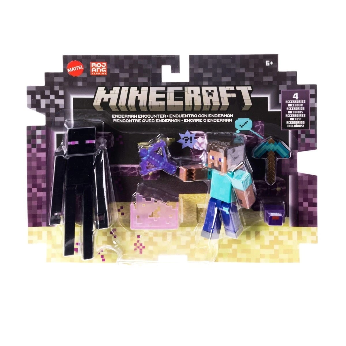 1 Minecraft Enderman Encounter Playset, 1 of 4