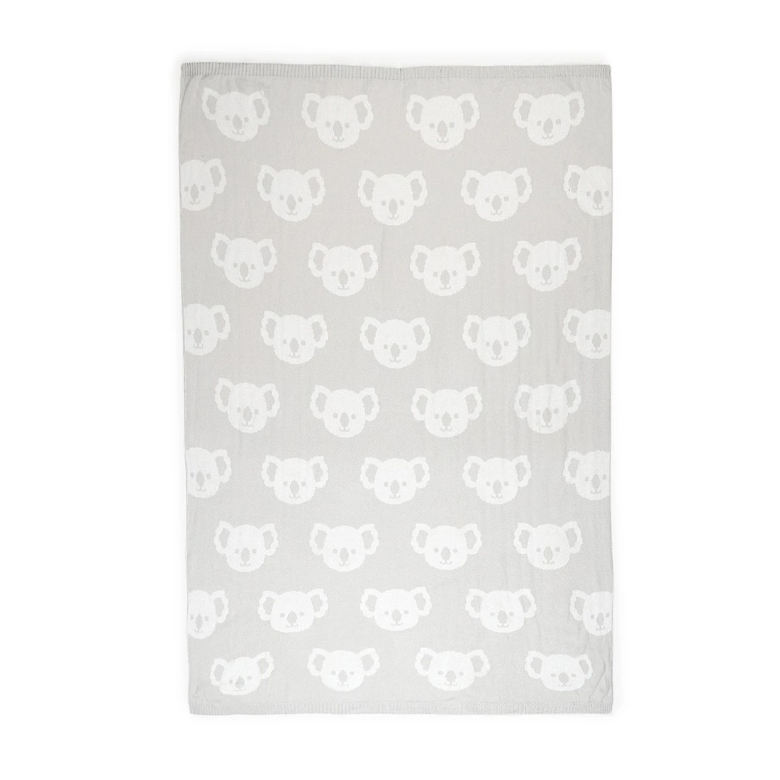 4 Jacquard Cotton Blanket - Koala, 4 of 5