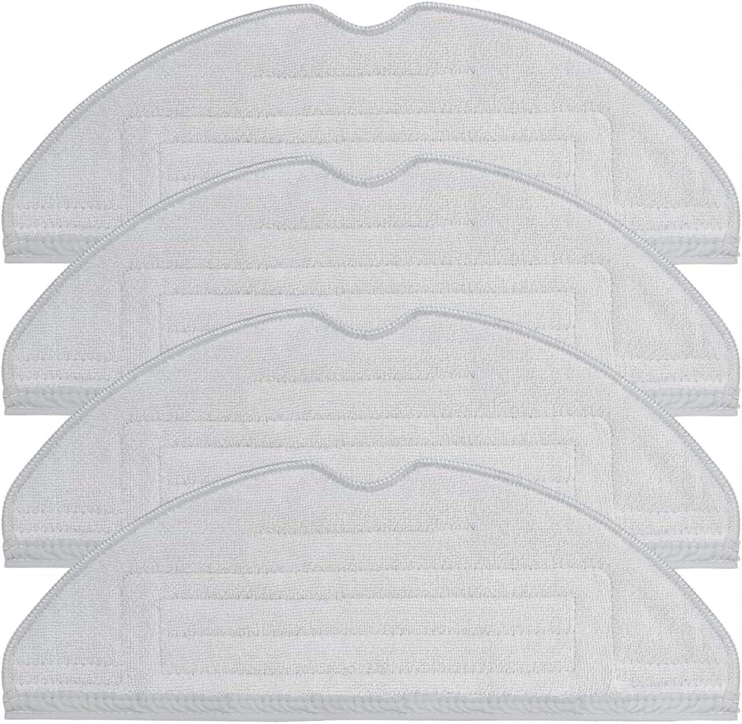 1 Hygieia 4pk Mop Pads For Roborock S8 S8+ S8 Pro Ultra Robots - White, 1 of 4