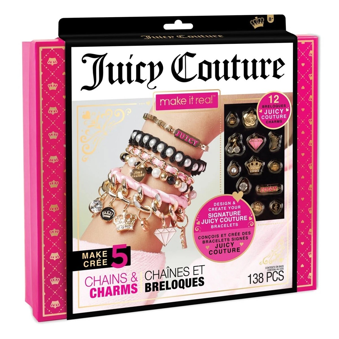 1 138 Piece Make It Real: Juicy Couture Chains and Charms Kit, 1 of 6
